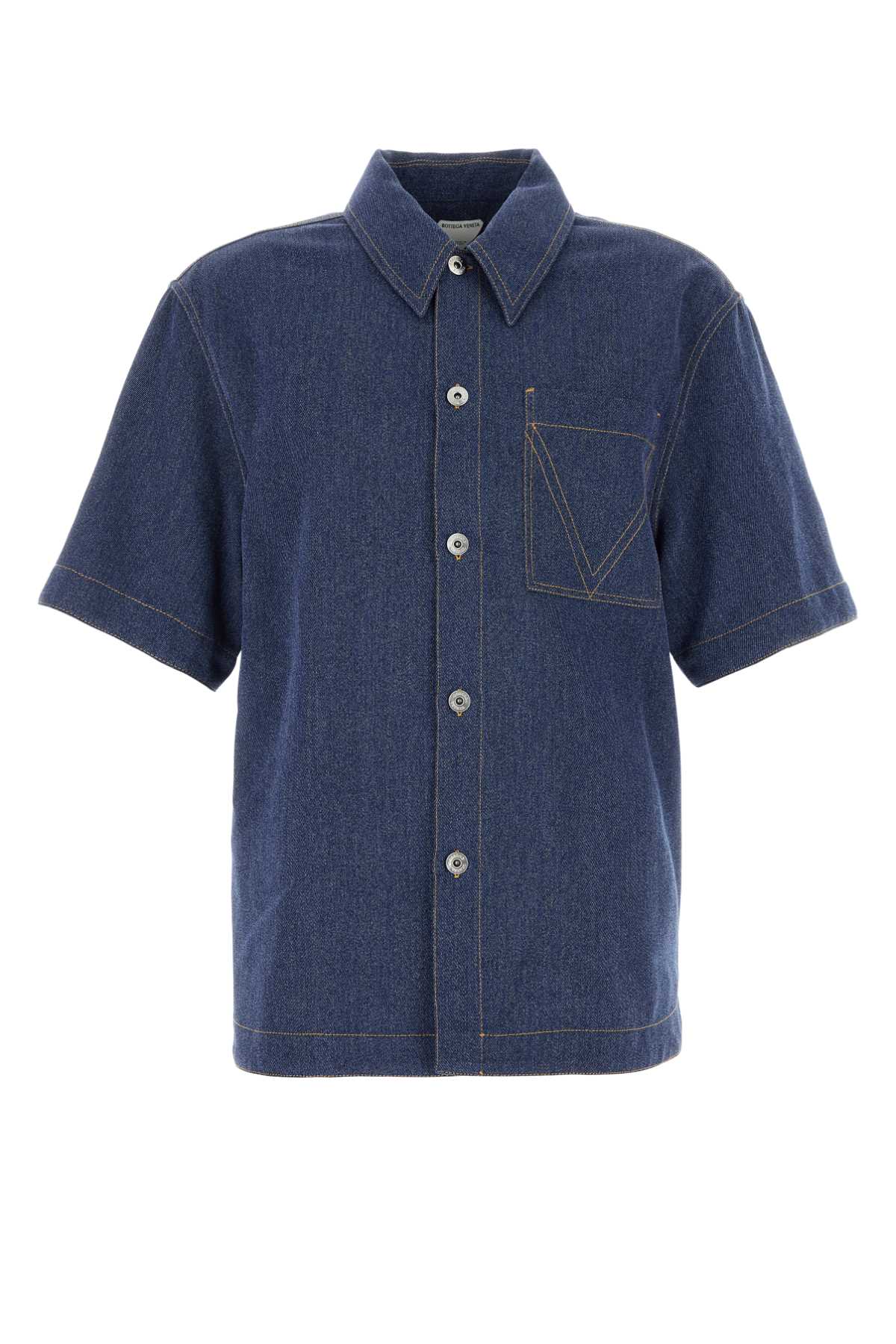 Melange blue drill shirt 826264V5CN04245 (Bottega Veneta / シャツ・ブラウス ) | Bottega Veneta (ボッテガ・ヴェネタ)