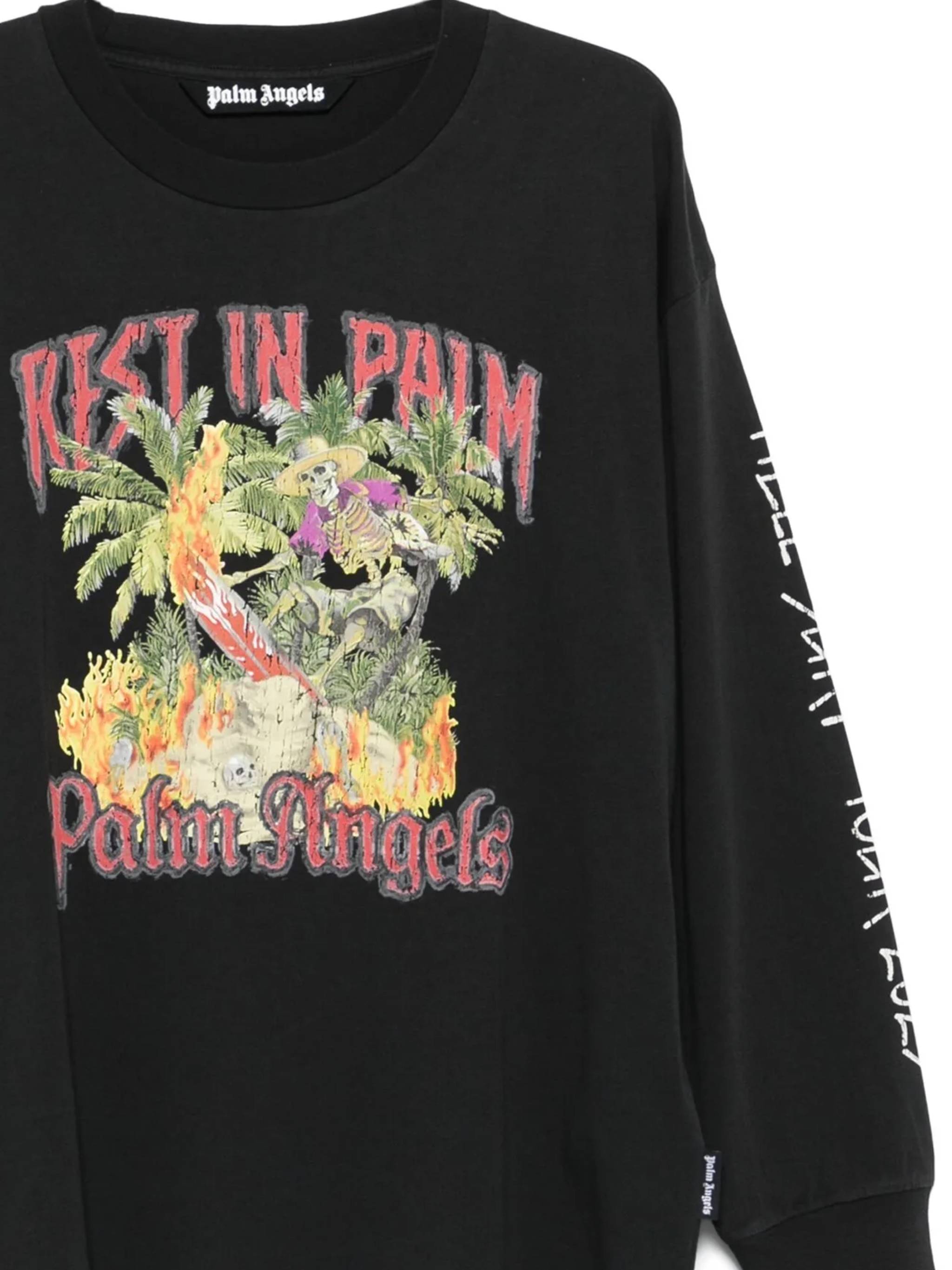 Palm Angels T-shirts and Polos PMAB058F25JER0041084 (Palm Angels / Tシャツ・カットソー ) | Palm Angels (パームエンジェルス)(1)