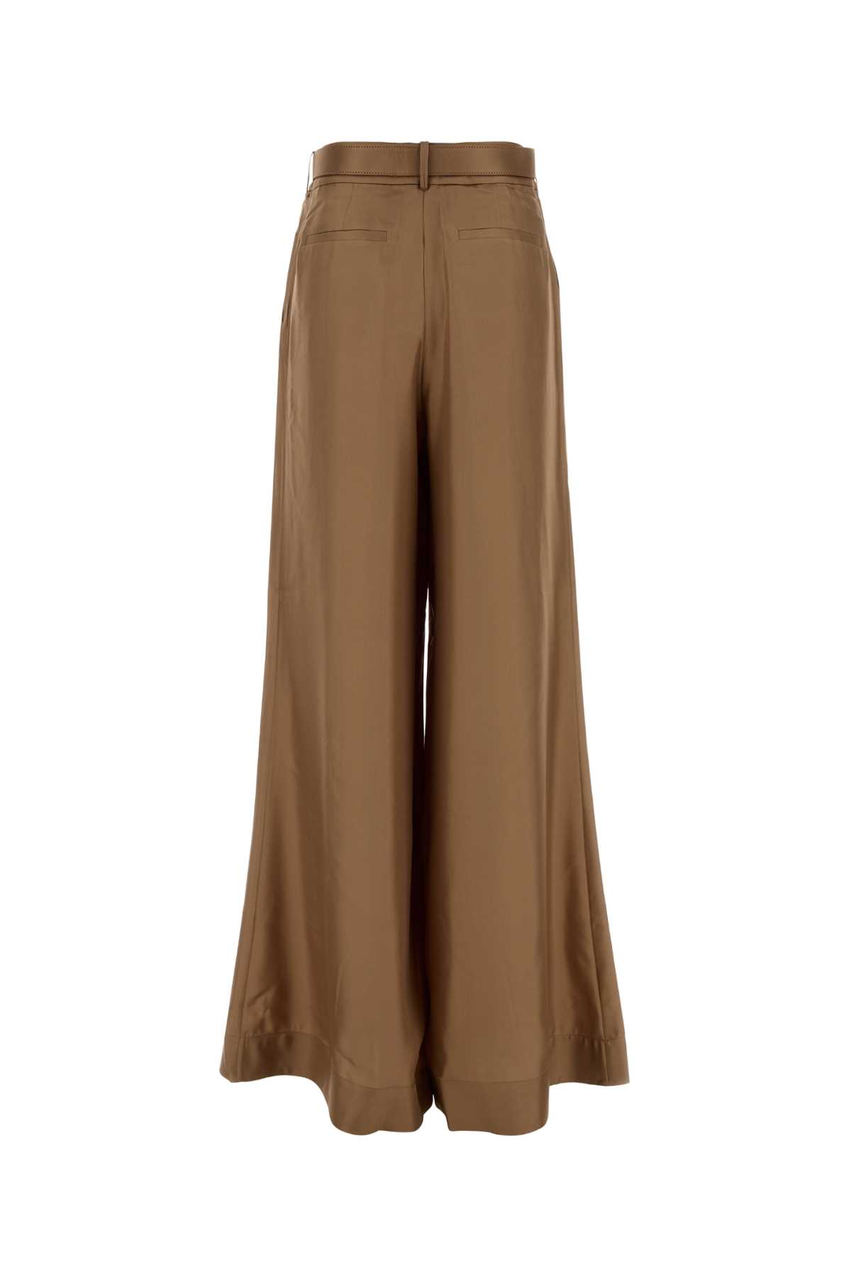 Camel satin wide-leg pant 1069PF25RBIS (ZIMMERMANN / パンツ ) | ZIMMERMANN (ジマーマン)(1)