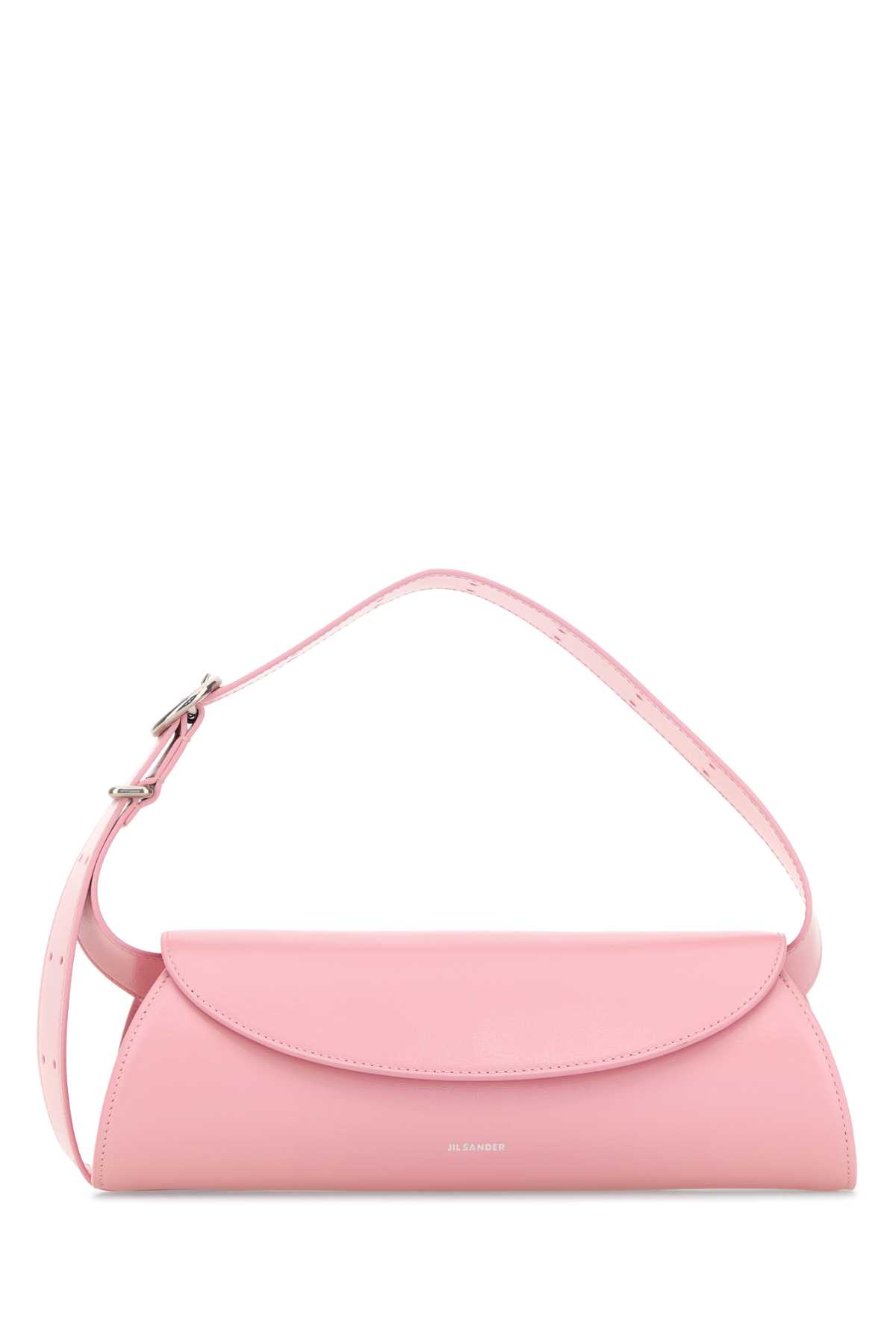 Pink leather small Cannolo crossbody bag J07WD0023P5355671 (Jil Sander / ハンドバッグ・ショルダーバッグ ) | Jil Sander (ジルサンダー)