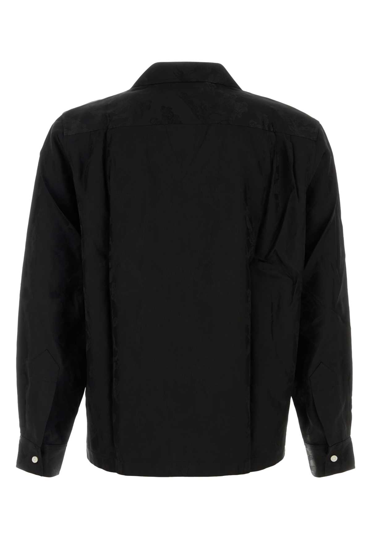 Black jacquard Football shirt MRF24SH045BLACK (BODE / シャツ・ブラウス ) | BODE (ボーディ)(1)