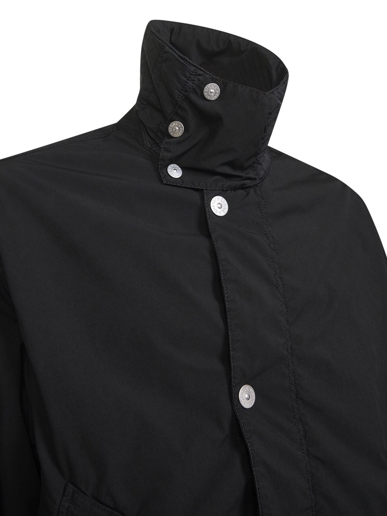 Stone Island Coats Black K2S15Q100015S0042V0029 (STONE ISLAND / カジュアルジャケット ) | STONE ISLAND (ストーンアイランド)(2)