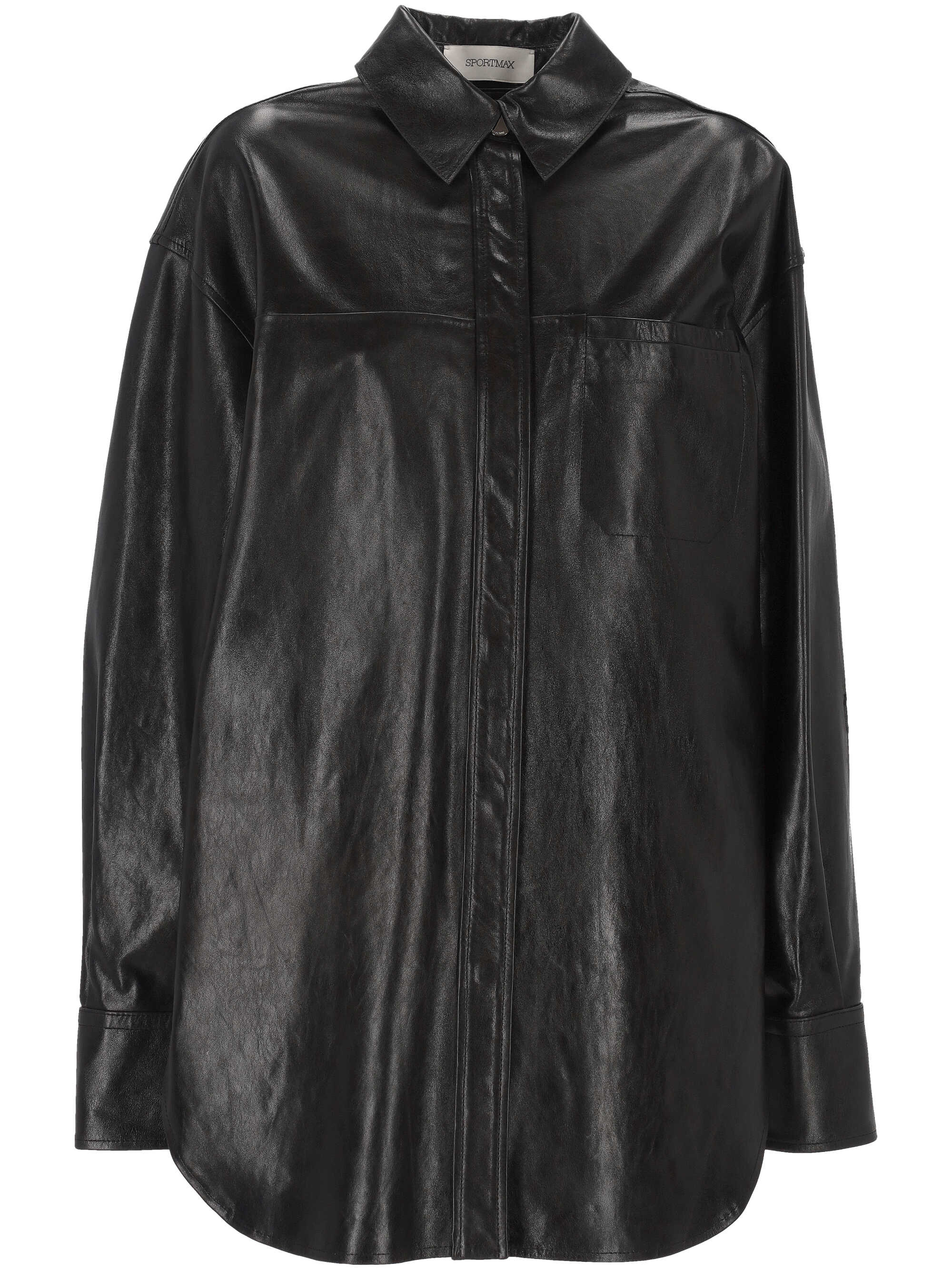 MAX MARA SPORTMAX Jackets Black 2522446022600030002 (Sportmax / レザー&ファージャケット・コート ) | Sportmax (スポーツマックス)