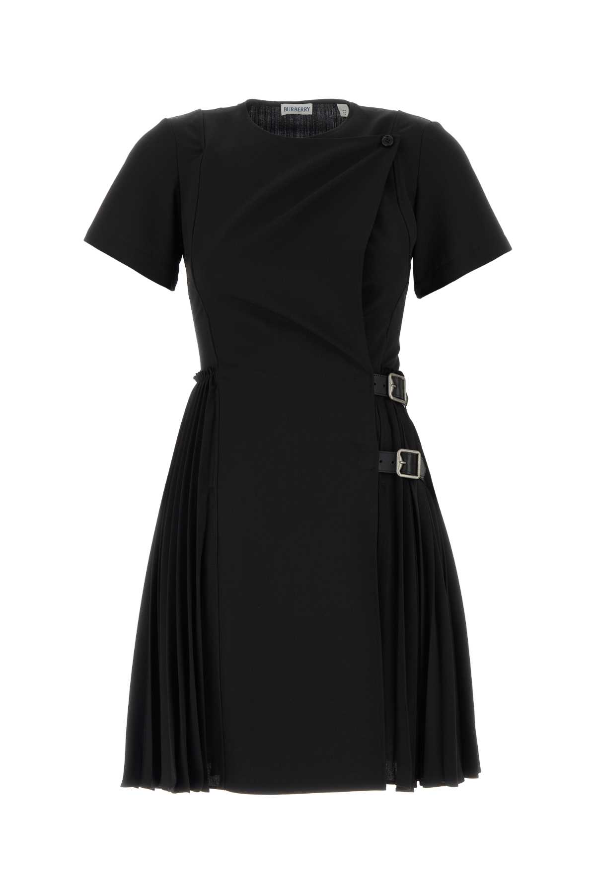 Black polyester blend mini dress 8116015A1189 (Burberry / ワンピース・ドレス・オールインワン ) | Burberry (バーバリー)