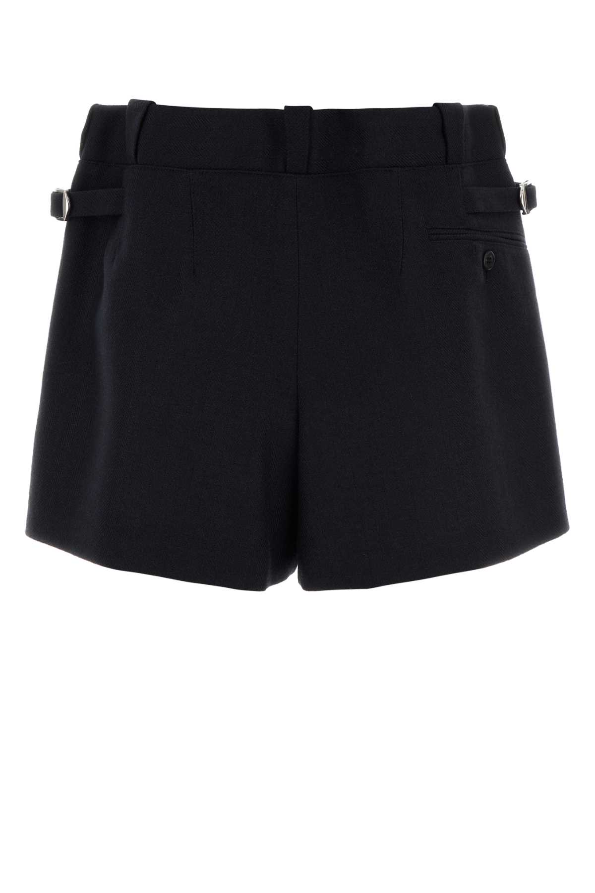 Midnight blue wool shorts P273JGSOOO17YUF0008 (Prada / ショートパンツ ) | Prada (プラダ)(1)