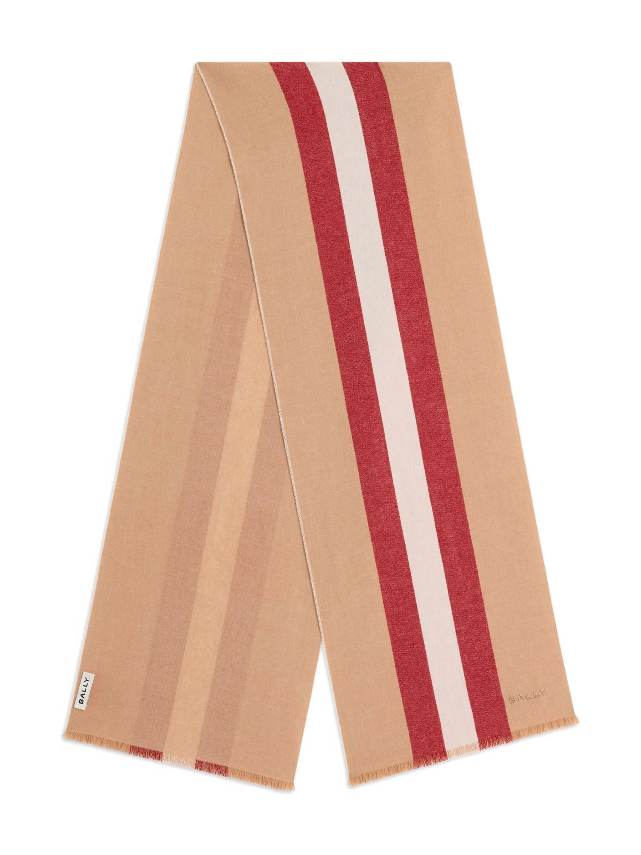 Bally Scarfs Brown MSC02ZWO161U866 (BALLY / スカーフ・マフラー ) | BALLY (バリー)