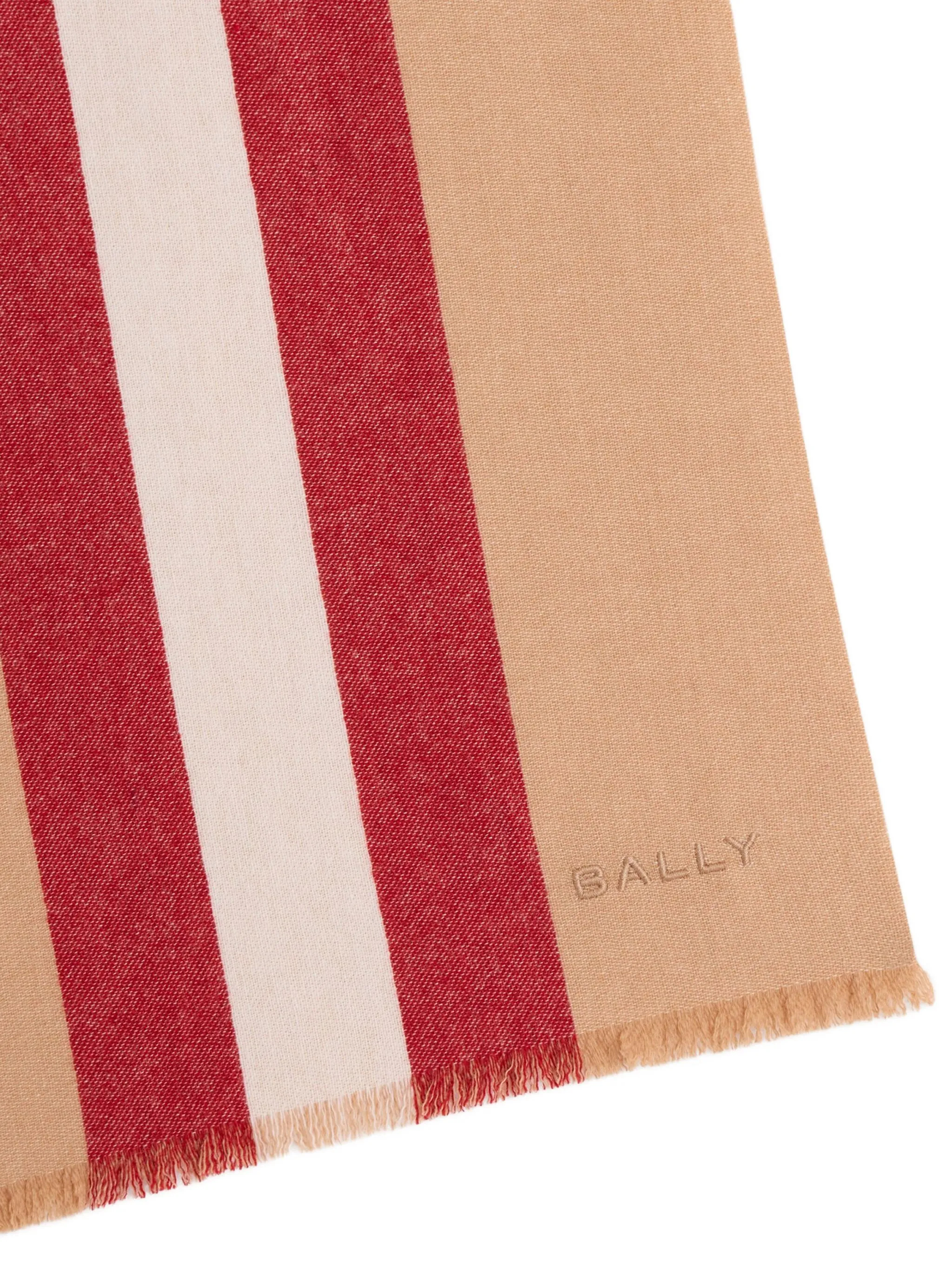 Bally Scarfs Brown MSC02ZWO161U866 (BALLY / スカーフ・マフラー ) | BALLY (バリー)(1)