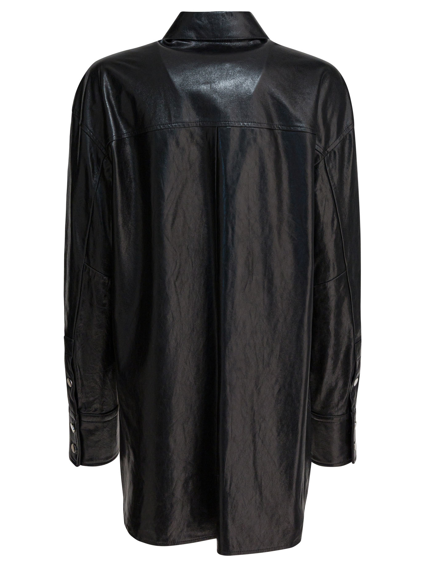 Leather shirt 2522446022BOREL002 (Sportmax / シャツ・ブラウス ) | Sportmax (スポーツマックス)(1)