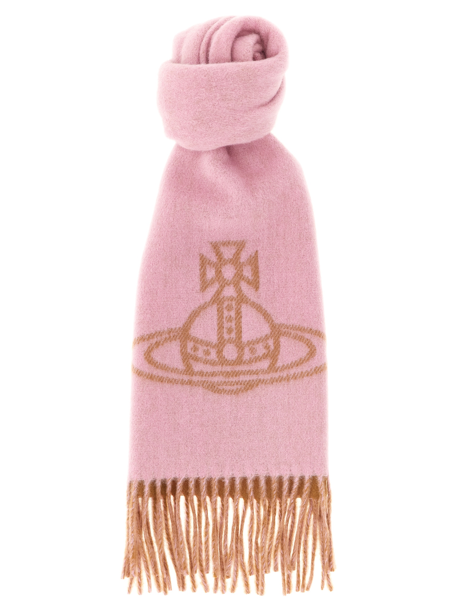 'Single Orb Double' scarf 81030006W00ZHG402 (Vivienne Westwood / スカーフ・マフラー ) | Vivienne Westwood (ヴィヴィアン・ウェストウッド)