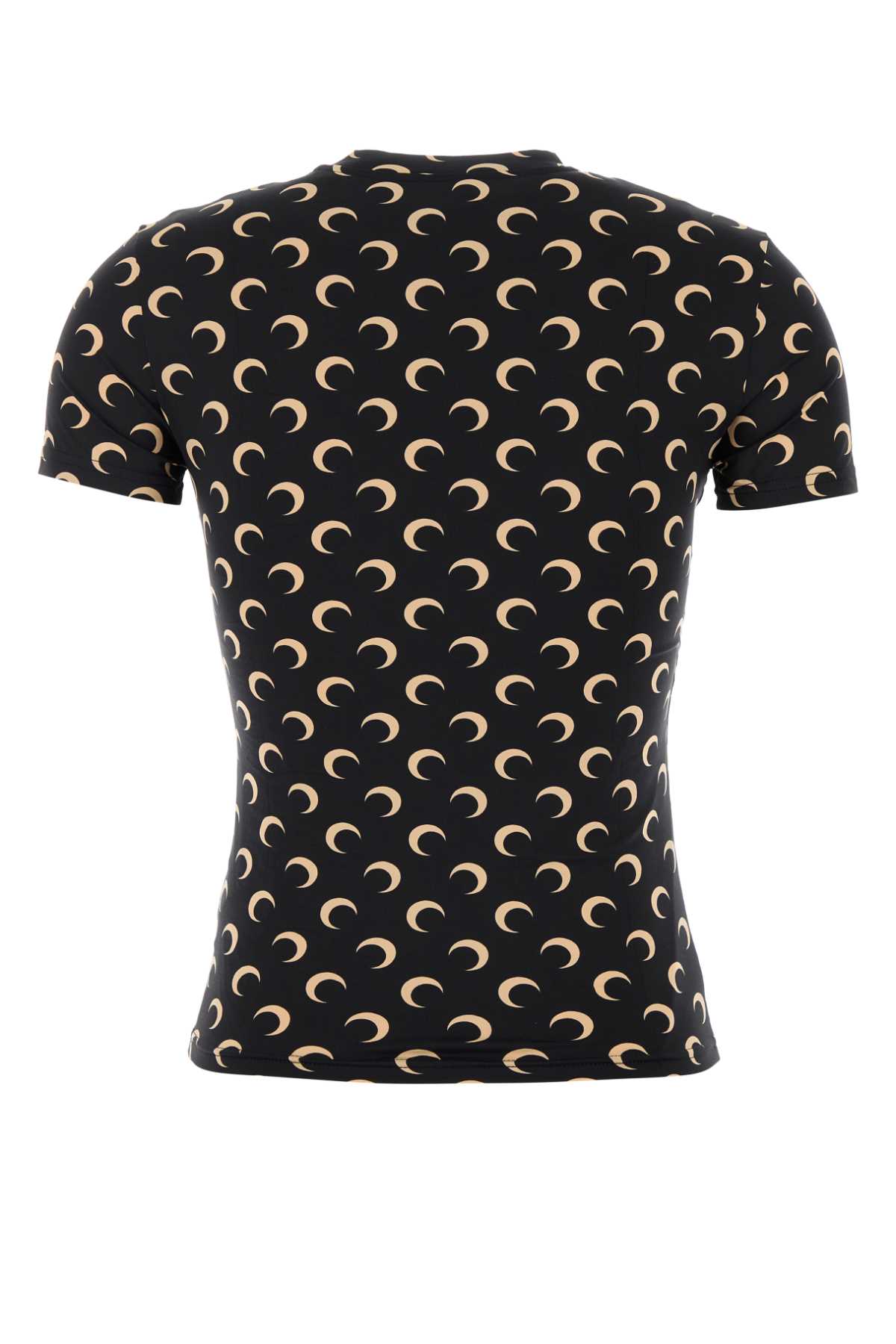 Printed stretch nylon t-shirt UTS001ACJER0001IT99 (MARINE SERRE / タンクトップ・キャミソール ) | MARINE SERRE (マリーン セル)(1)