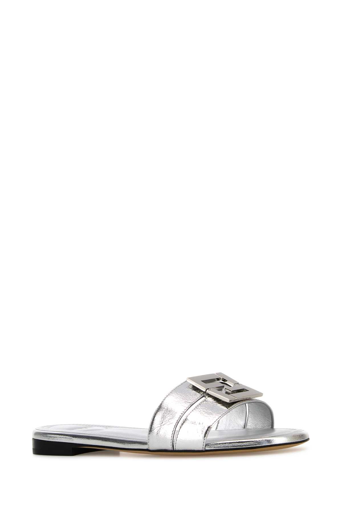 Silver leather Baguette slippers 8R8554VH6F0QW0 (FENDI / サンダル ) | FENDI (フェンディ)(1)