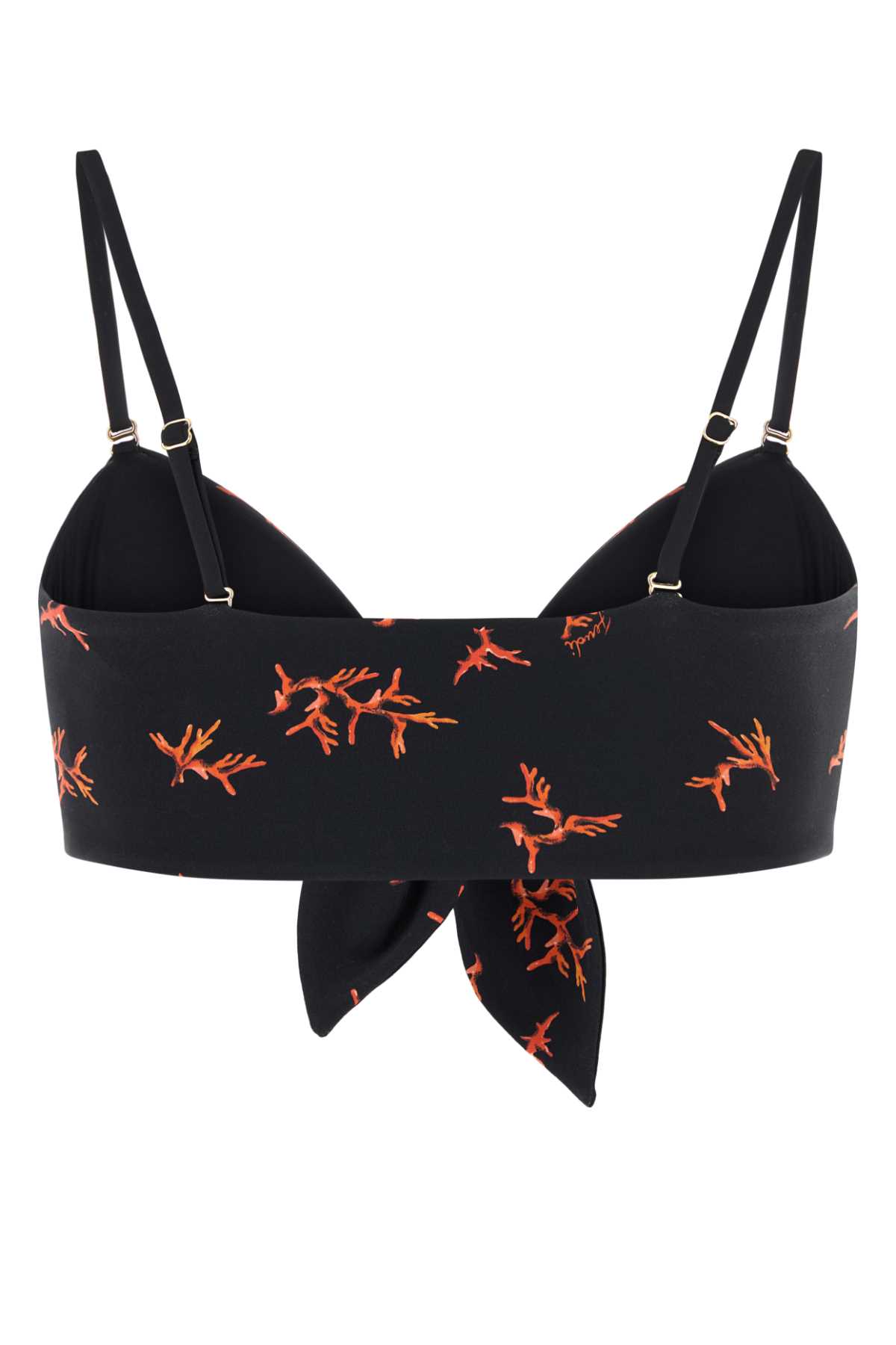 Printed stretch nylon bikini top FXBA49AT8OF1MVP (FENDI / スイムウェア ) | FENDI (フェンディ)(1)