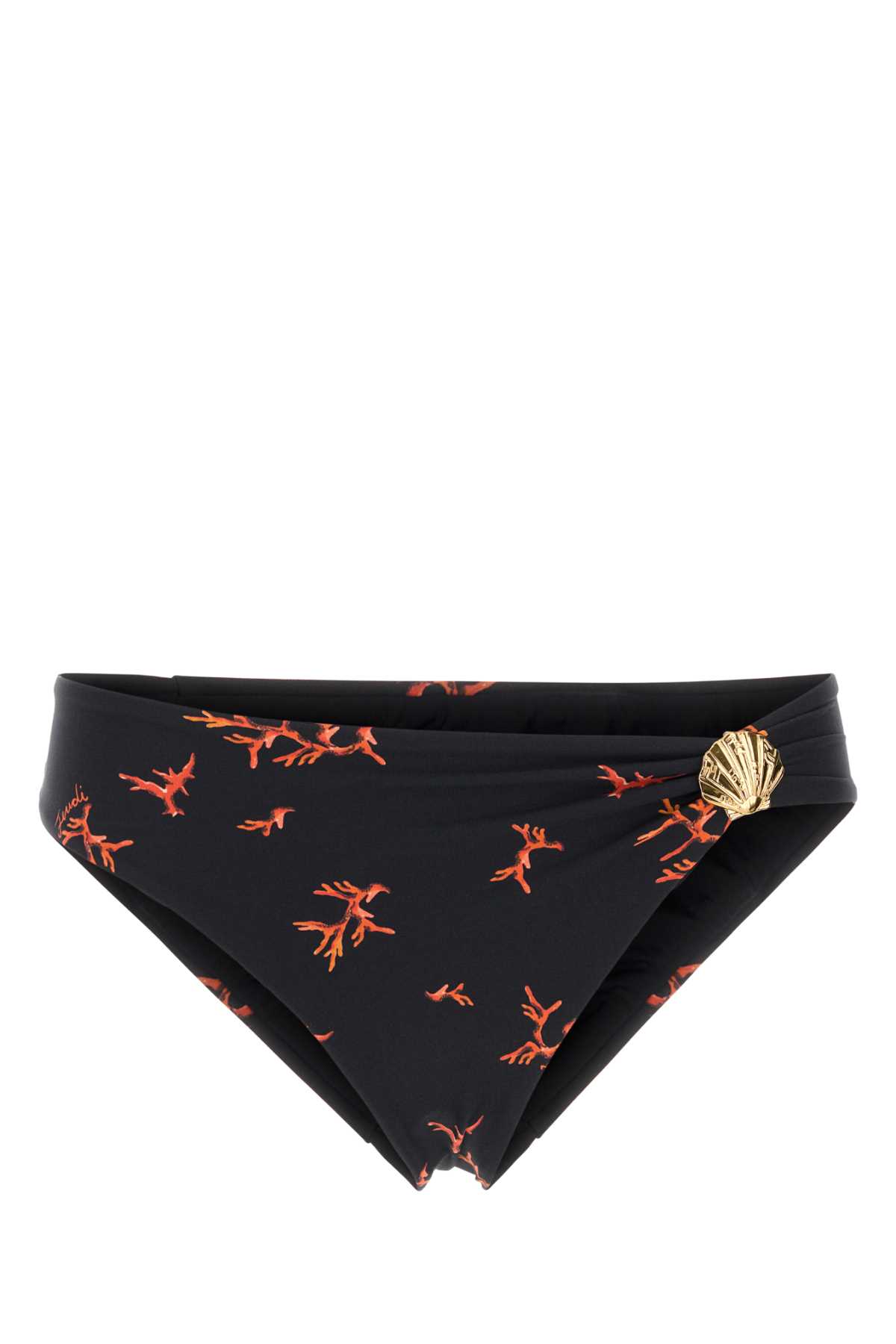 Printed stretch nylon bikini bottom FXBA50AT8OF1MVP (FENDI / スイムウェア ) | FENDI (フェンディ)