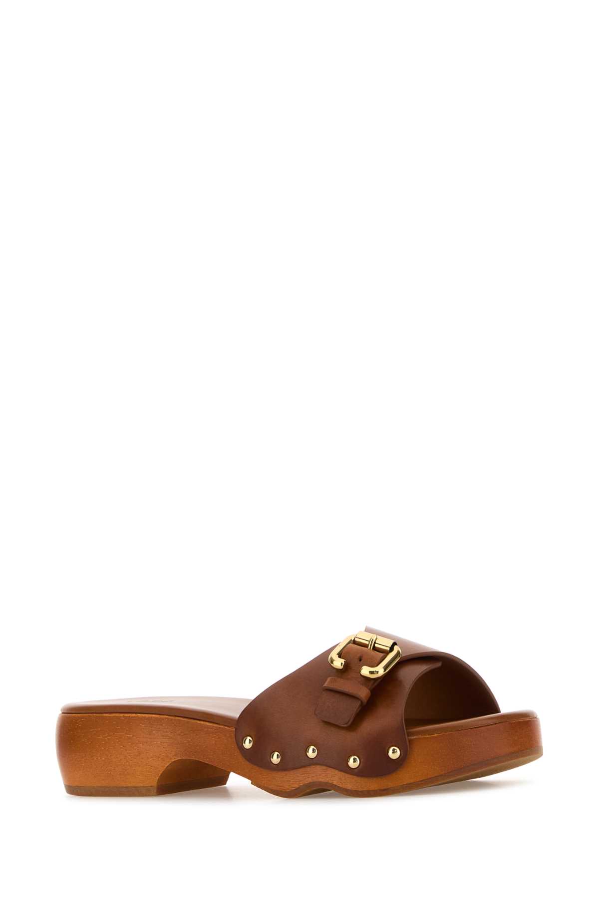 Caramel leather Jeanette clogs CHC25A12JLT27T (Chloé / サンダル ) | Chloé (クロエ)(1)