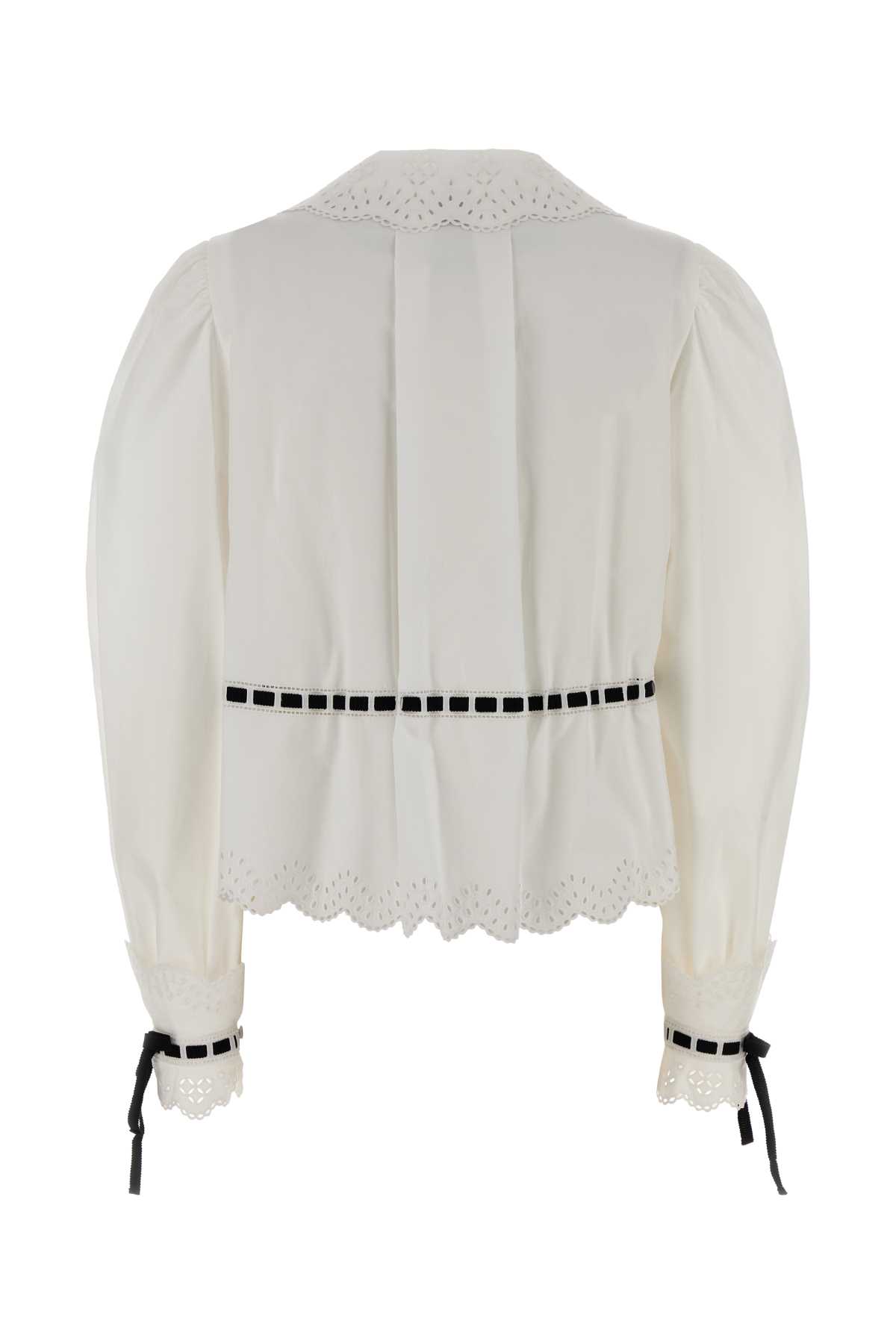 White poplin shirt 7B3AB7N55A6A01 (Valentino Garavani / シャツ・ブラウス ) | Valentino Garavani (ヴァレンティノ)(1)