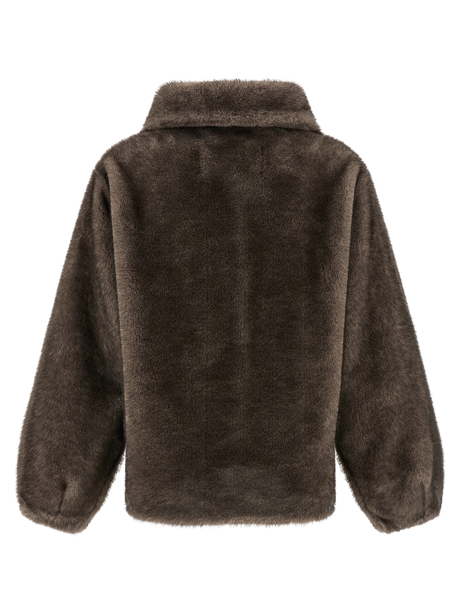 Mink faux fur MK2566SILVERGREY (LOU ANDREA / レザー&ファージャケット・コート ) | LOU ANDREA (ルーアンドレア)(1)