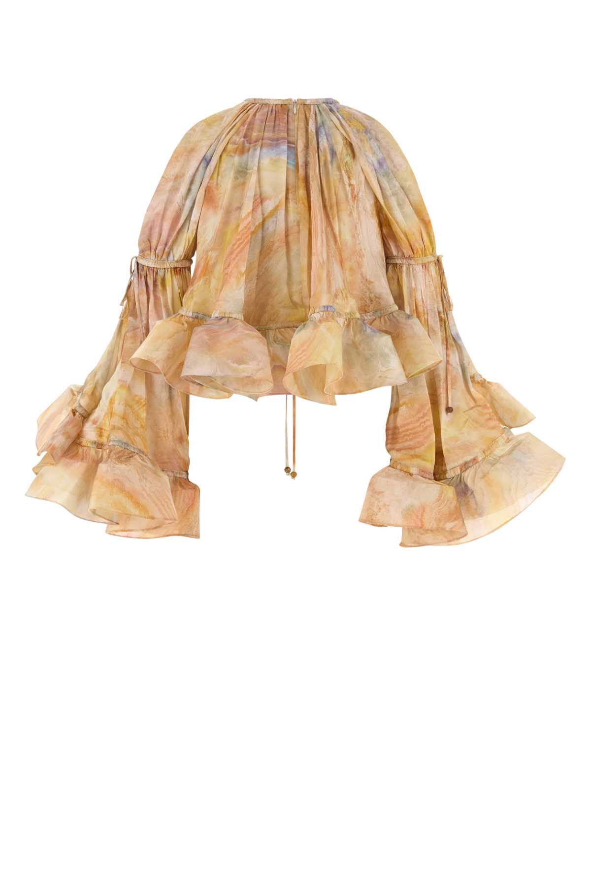 Printed silk crop-top 2915TS253HNAGT (ZIMMERMANN / タンクトップ・キャミソール ) | ZIMMERMANN (ジマーマン)(1)