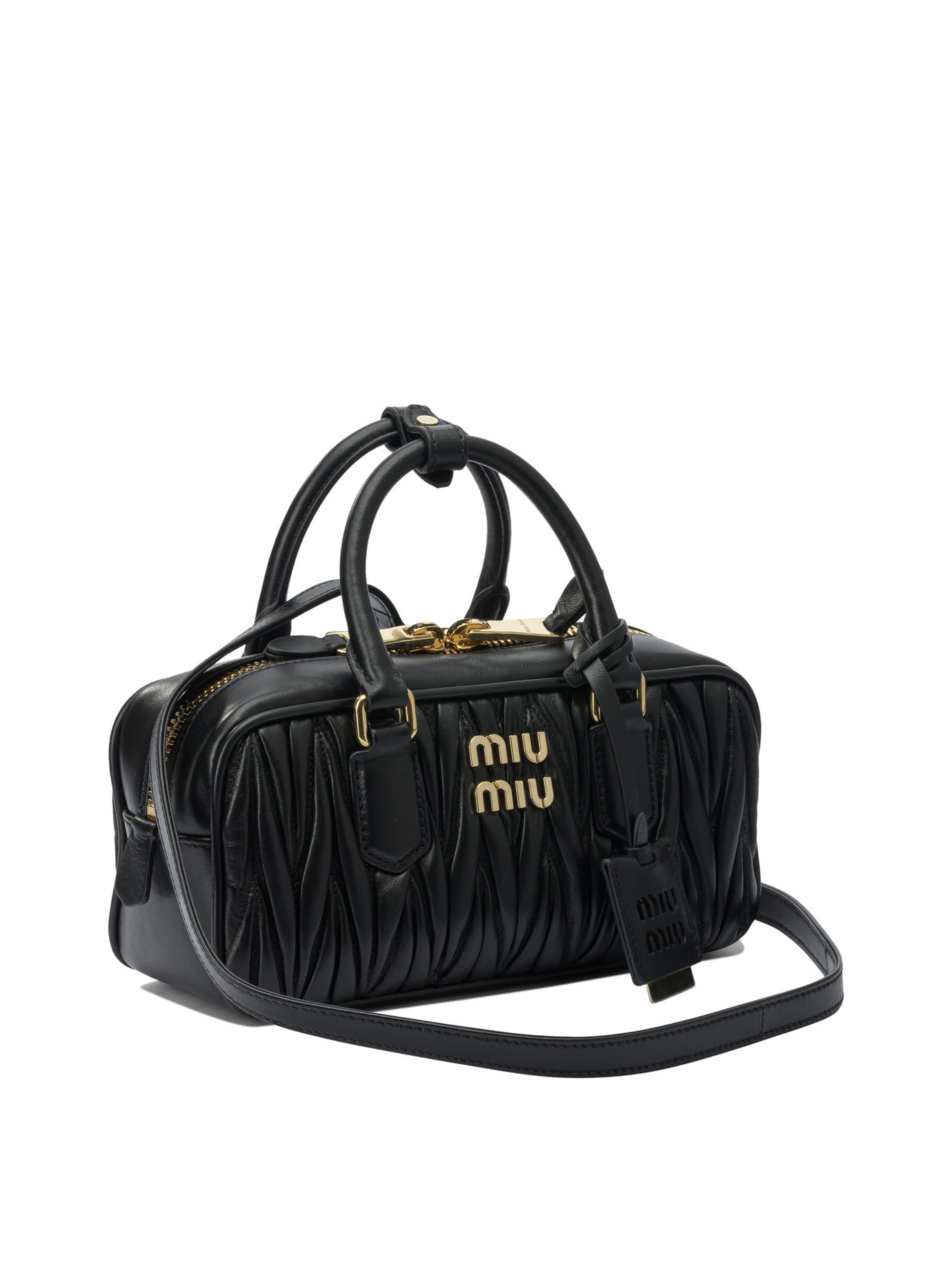 "Arcadie" handbag 5BB142AN88F0002 (MIU MIU / ハンドバッグ・ショルダーバッグ ) | MIU MIU (ミュウミュウ)(1)