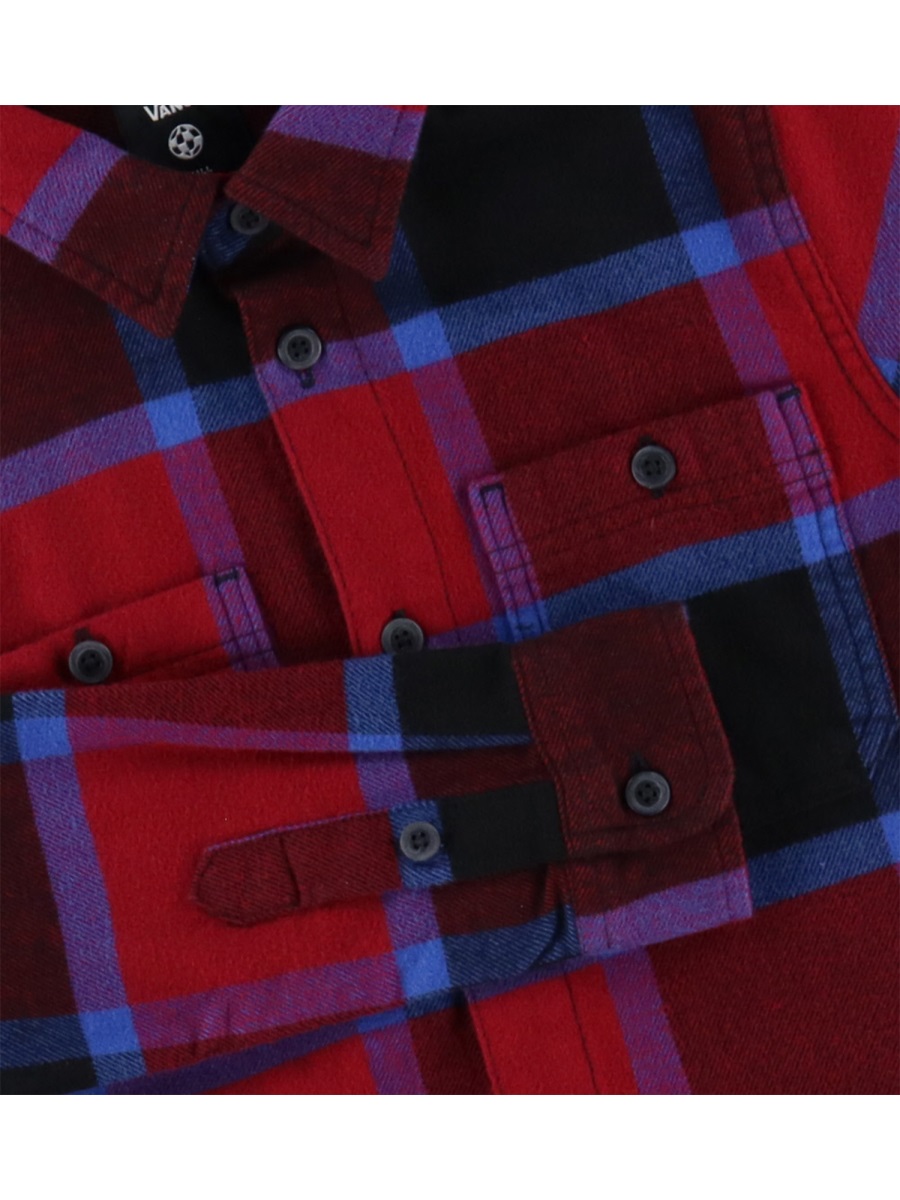 FLANNEL SHIRT WITH LOGO VN000PWCKF0G1 (VANS / シャツ・ブラウス ) | VANS (ヴァンズ)(1)