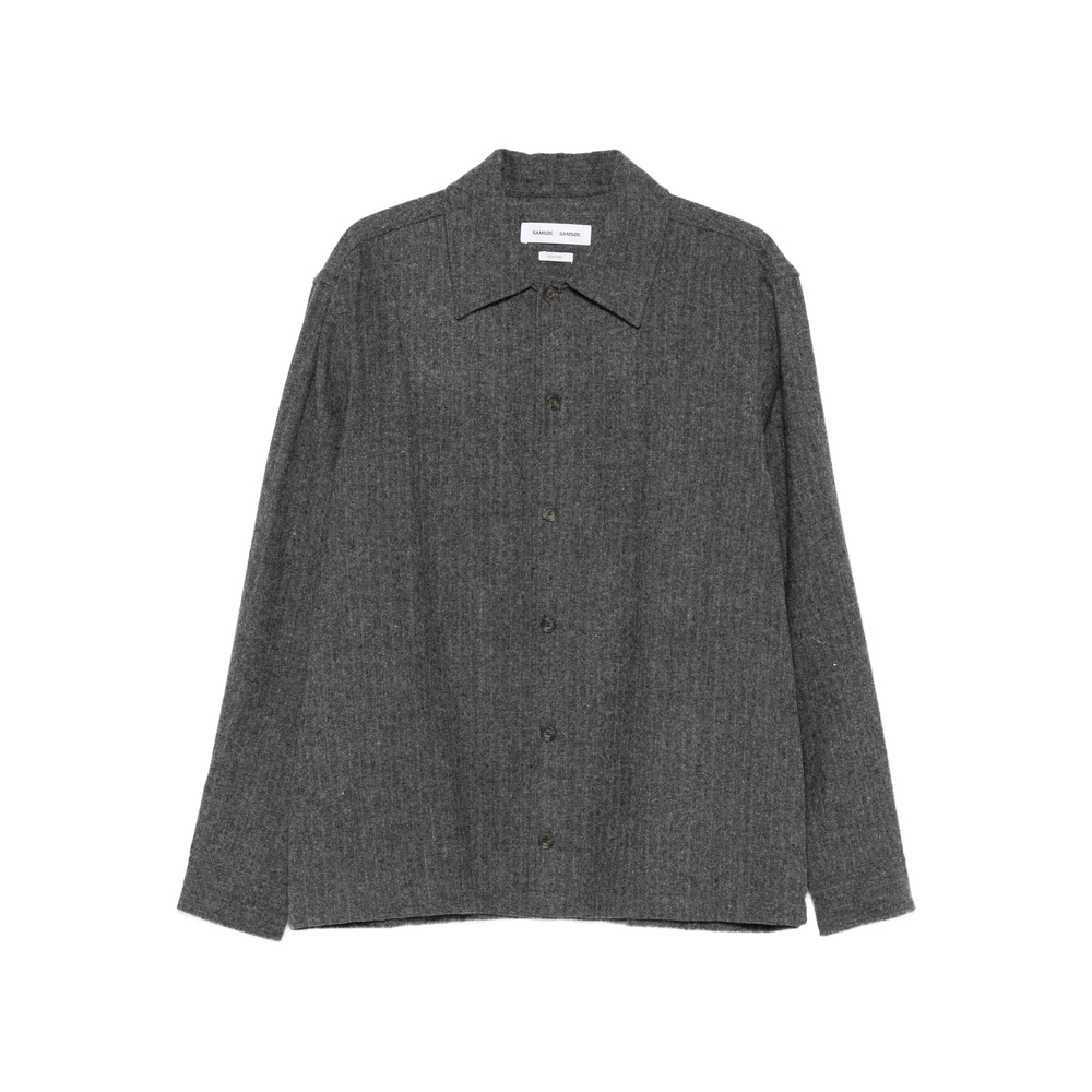 Shirt Samsoe Samsoe 15719SACASTORGREY (SAMSOE SAMSOE / シャツ・ブラウス ) | SAMSOE SAMSOE (サムソ サムソ)