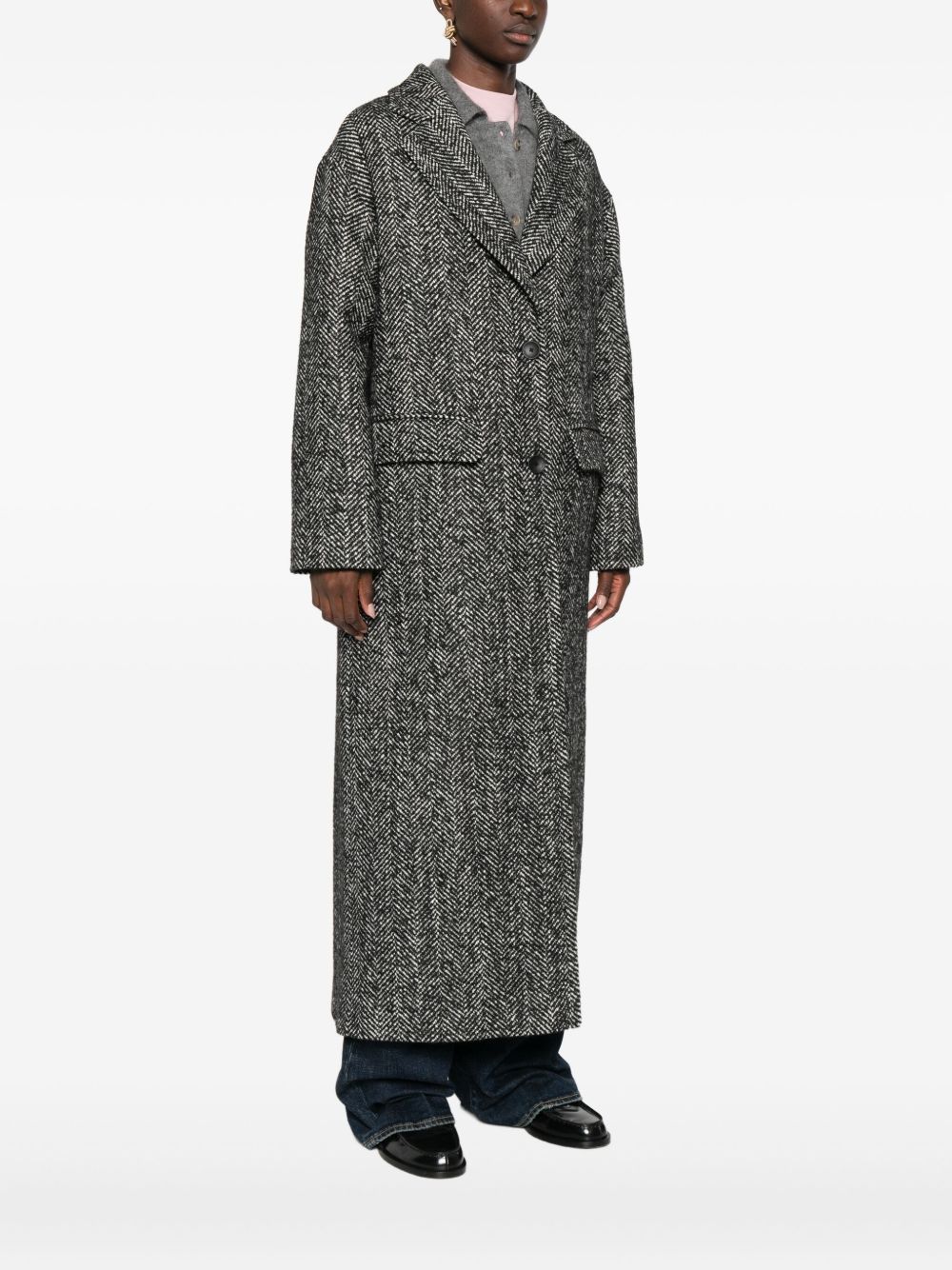 Tagliatore Coats Black CARINE340218N645 (TAGLIATORE / コート ) | TAGLIATORE (タリアトーレ)(2)