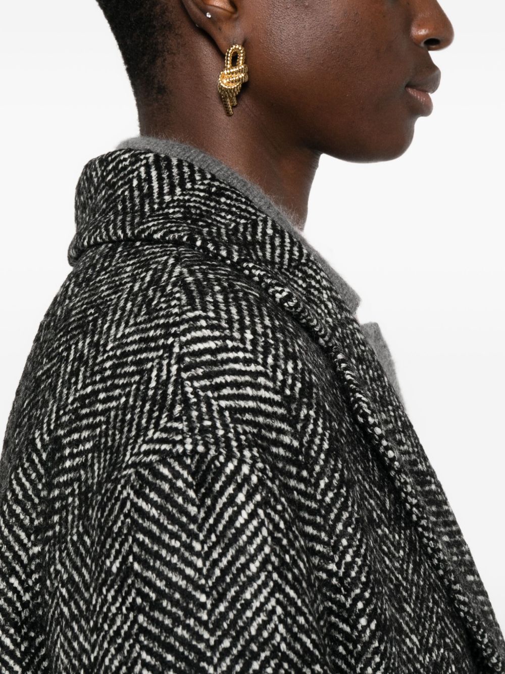 Tagliatore Coats Black CARINE340218N645 (TAGLIATORE / コート ) | TAGLIATORE (タリアトーレ)(3)