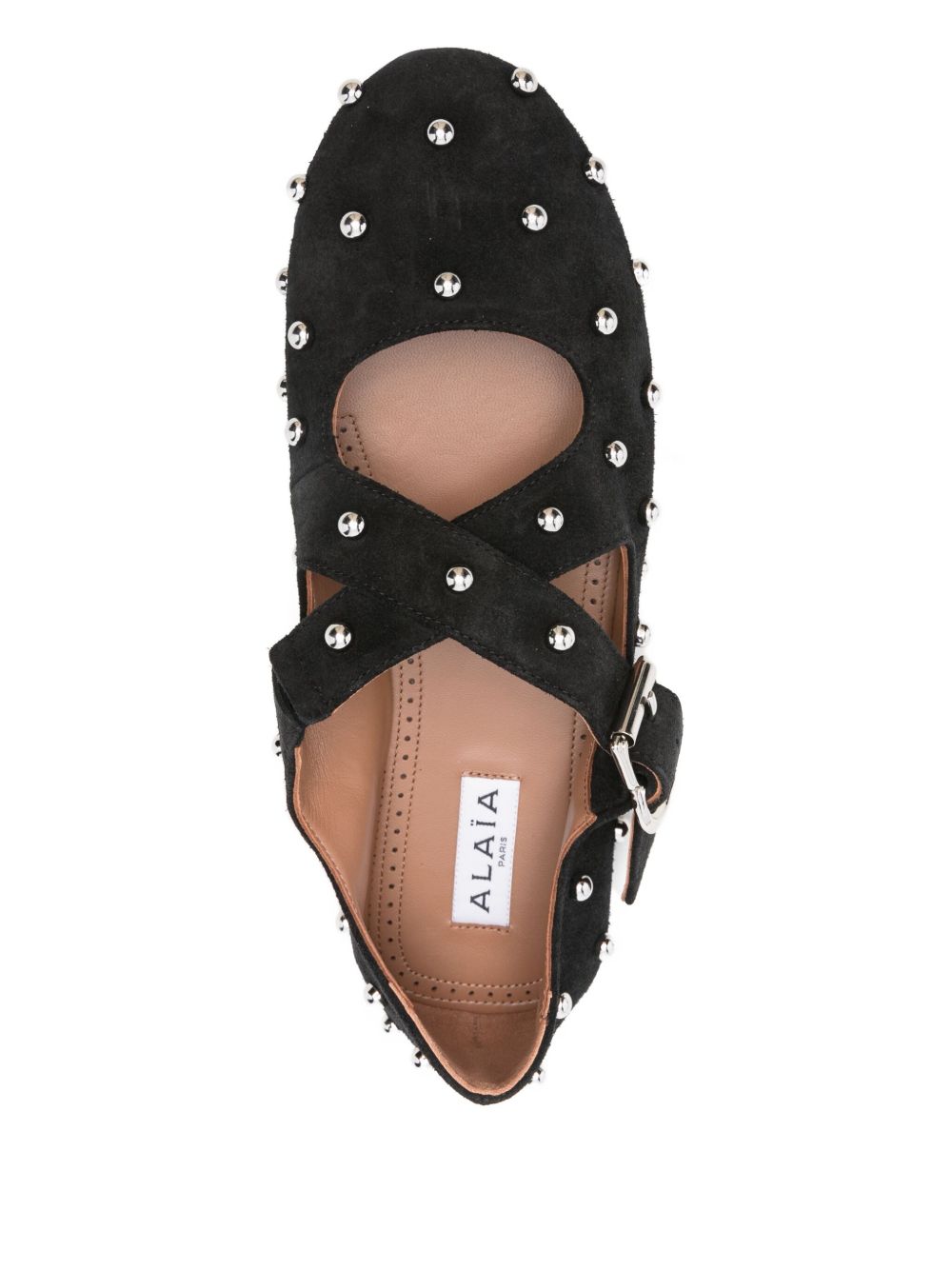 Alaia Flat shoes Black AA3A046CK284999 (ALAIA / フラットシューズ ) | ALAIA (アライア)(3)
