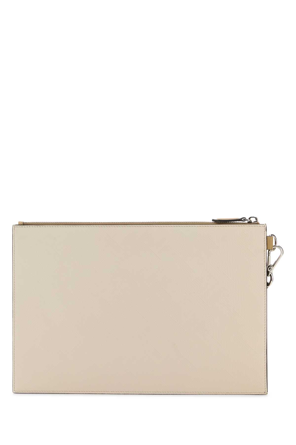 Ivory leather clutch 7N0132AP16F1RHO (FENDI / クラッチバッグ・ポーチ ) | FENDI (フェンディ)(2)