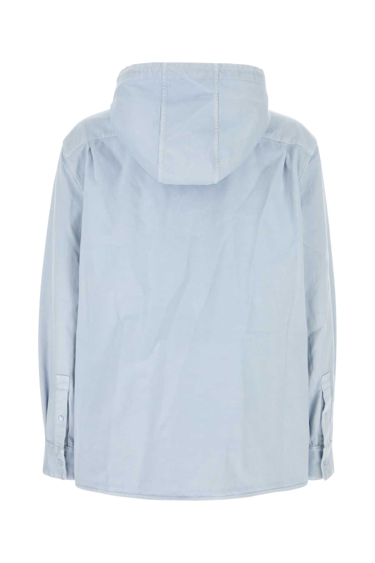 Pastel light blue cotton jacket H526Y05WELLIGHTBLUE (LOEWE / カジュアルジャケット ) | LOEWE (ロエベ)(1)