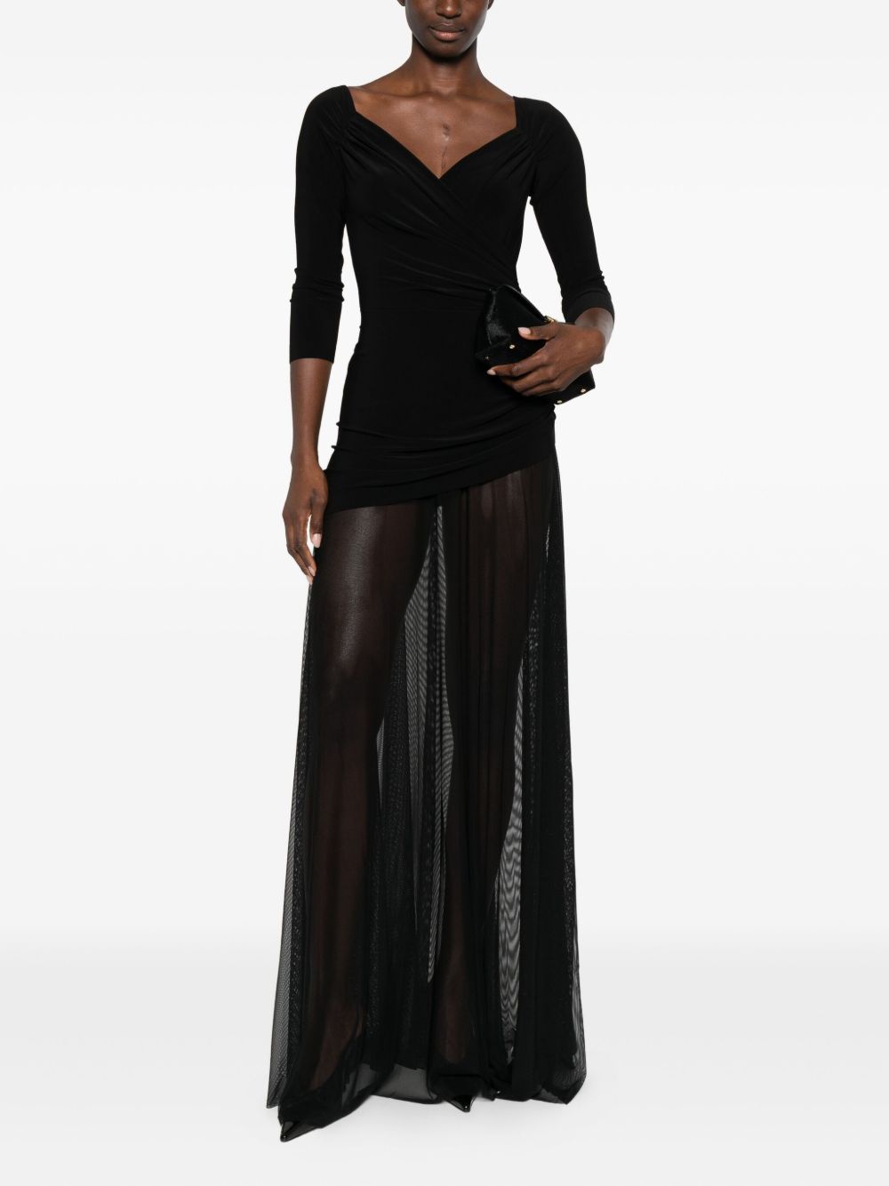 Norma Kamali Dresses Black KK3253PMR20001BLACK (NORMA KAMALI / ワンピース・ドレス・オールインワン ) | NORMA KAMALI (ノーマカマリ)(1)