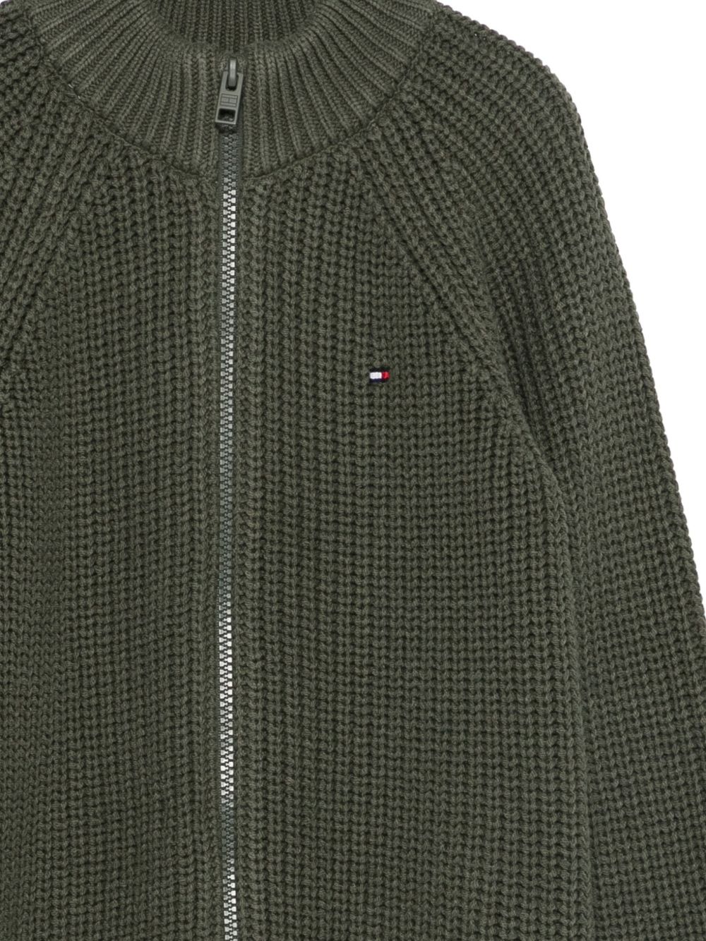 Tommy Hilfiger Sweaters Green KB0KB09913MRH (TOMMY HILFIGER / ニット・セーター・カーディガン ) | TOMMY HILFIGER (トミーフィルフィガー)(1)