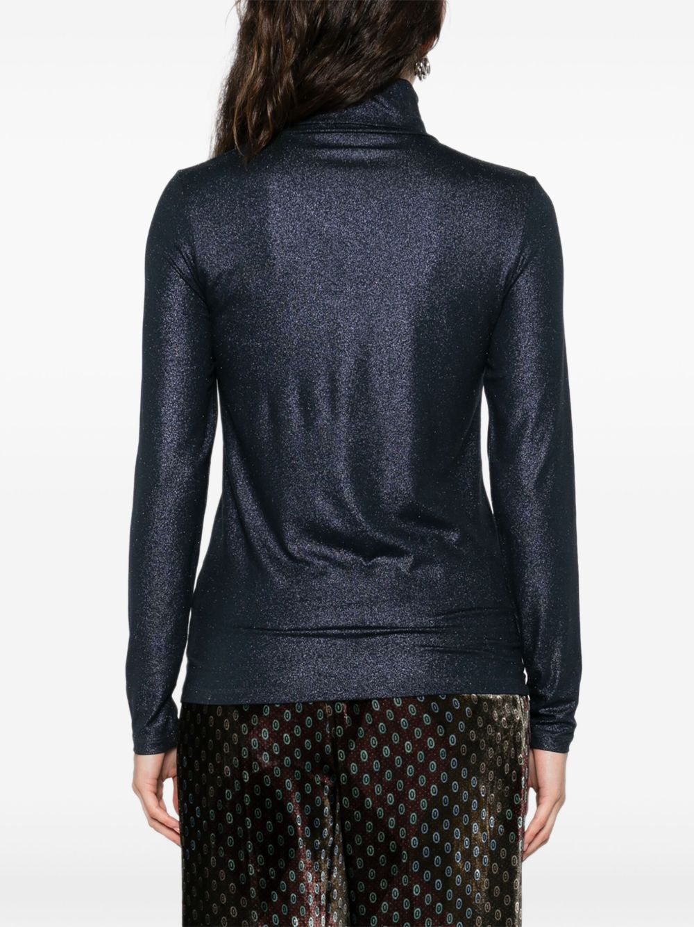 Majestic Filatures Sweaters Blue H25M014FTS011003 (MAJESTIC FILATURES / ニット・セーター・カーディガン ) | MAJESTIC FILATURES (マジェスティック フィラチュール)(4)