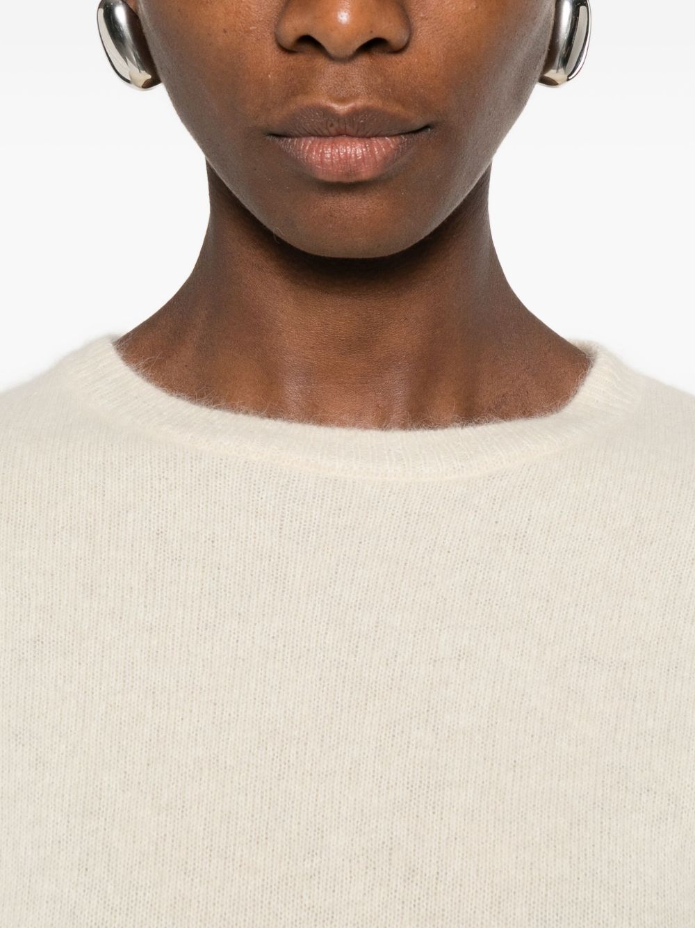 Majestic Filatures Sweaters White KH5K149FPU495108 (MAJESTIC FILATURES / ニット・セーター・カーディガン ) | MAJESTIC FILATURES (マジェスティック フィラチュール)(4)