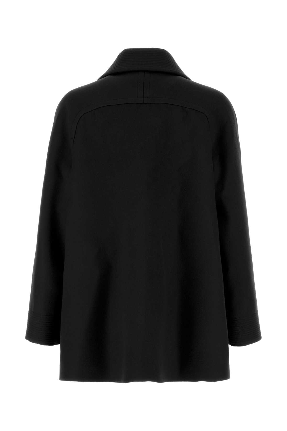 Black wool coat 7V0CAK15B4Y0NO (Valentino Garavani / コート ) | Valentino Garavani (ヴァレンティノ)(1)