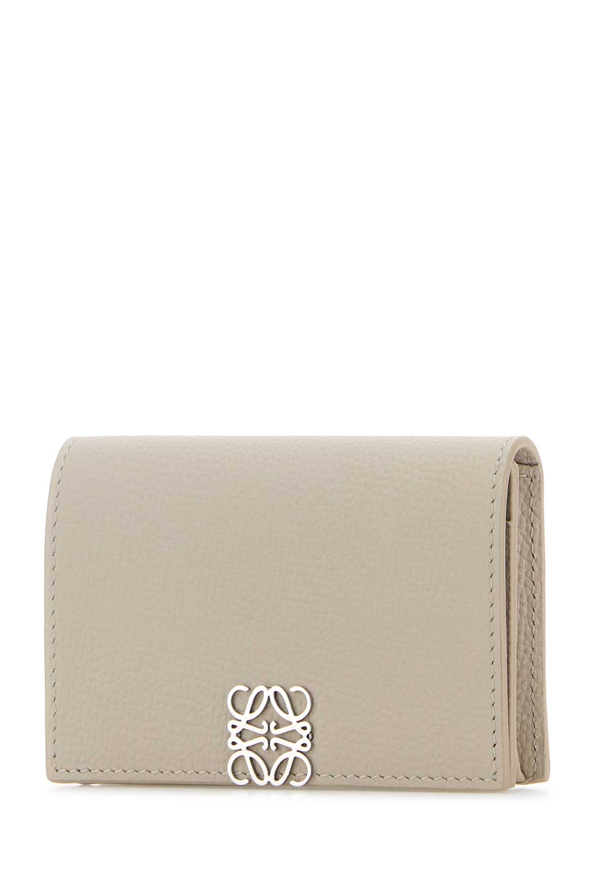 Light grey leather Anagram business card holder C821M97X08LIGHTGHOST (LOEWE / 財布・カードケース ) | LOEWE (ロエベ)(1)