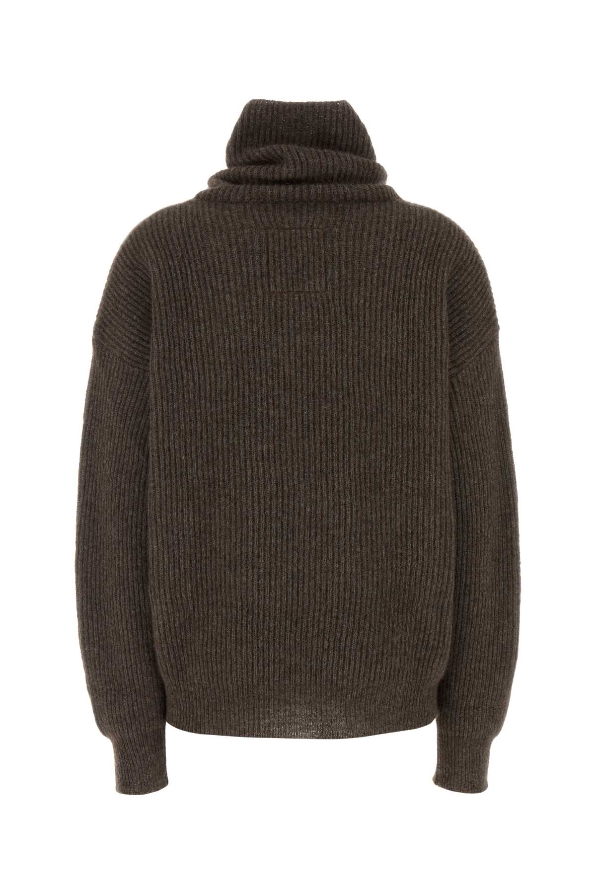 Brown wool Raccoon sweater UK7163UW600 (UMA WANG / ニット・セーター・カーディガン ) | UMA WANG (ユマ ワン)(1)