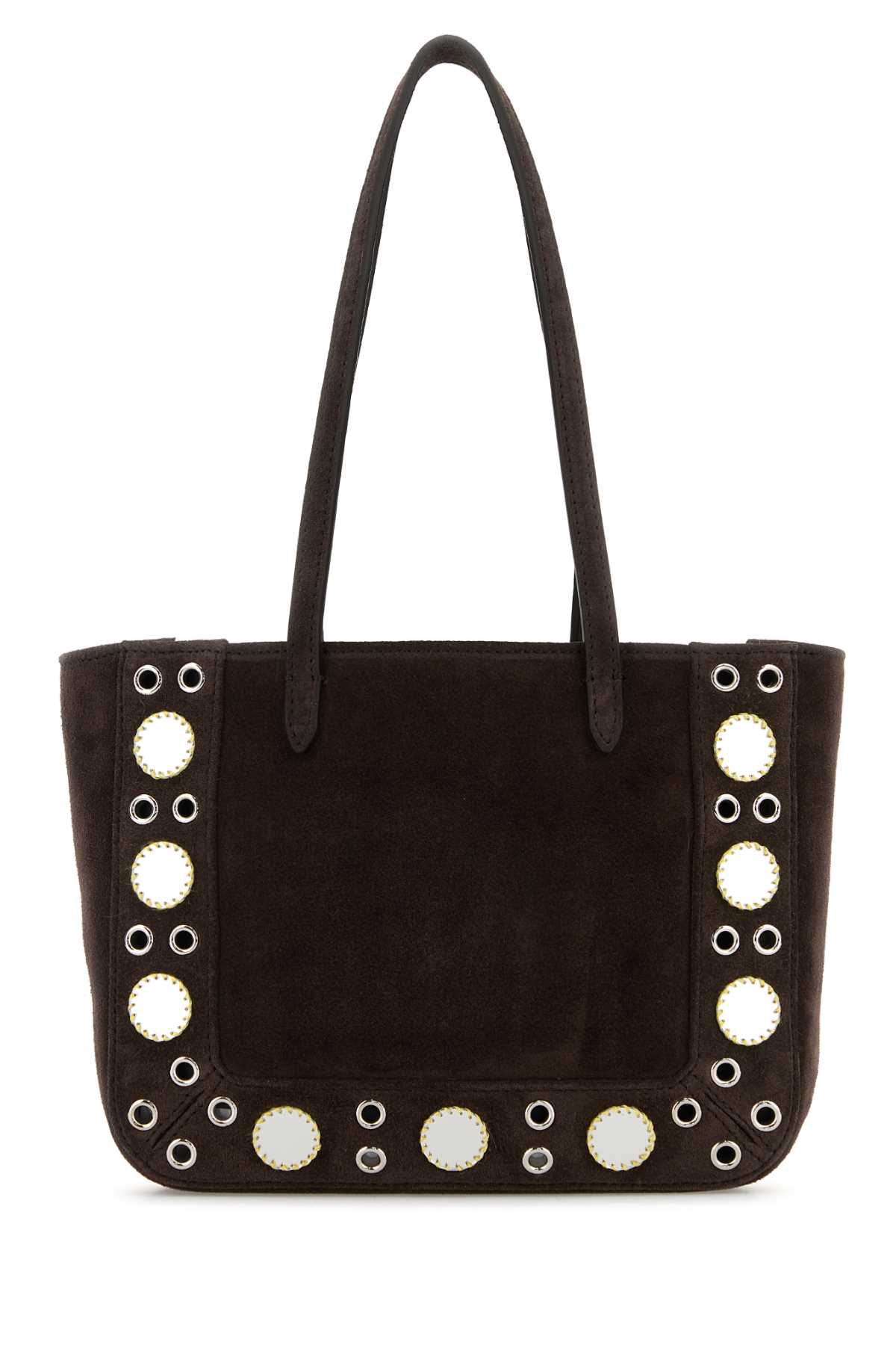 Brown suede Nellcôte shopping bag 7W2B0R89KJKRCB (Valentino Garavani / トートバッグ ) | Valentino Garavani (ヴァレンティノ)(2)