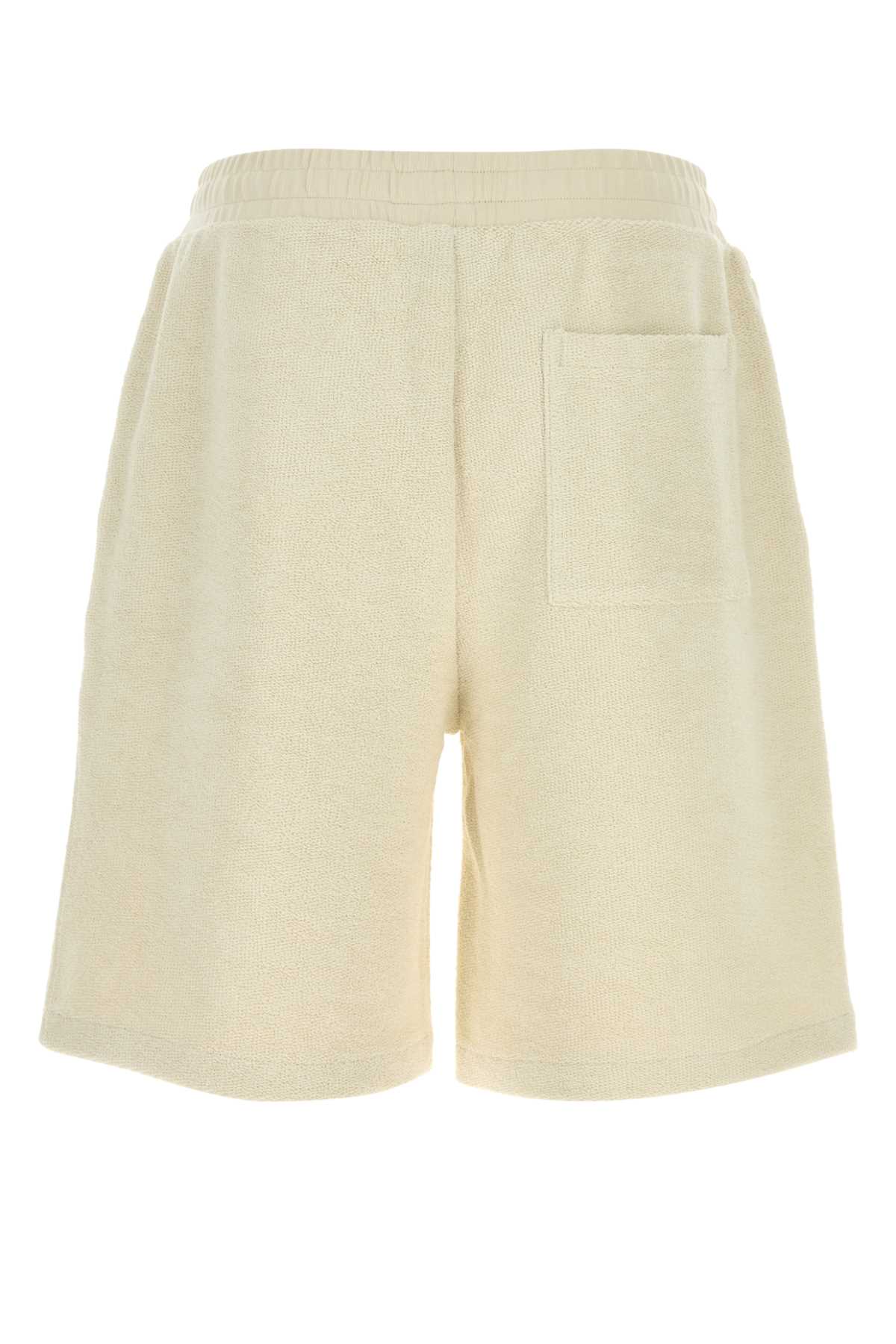 Ivory terry fabric bermuda shorts HSO802JE0169185 (AMI Paris / ショートパンツ ) | AMI Paris (アミパリス)(1)