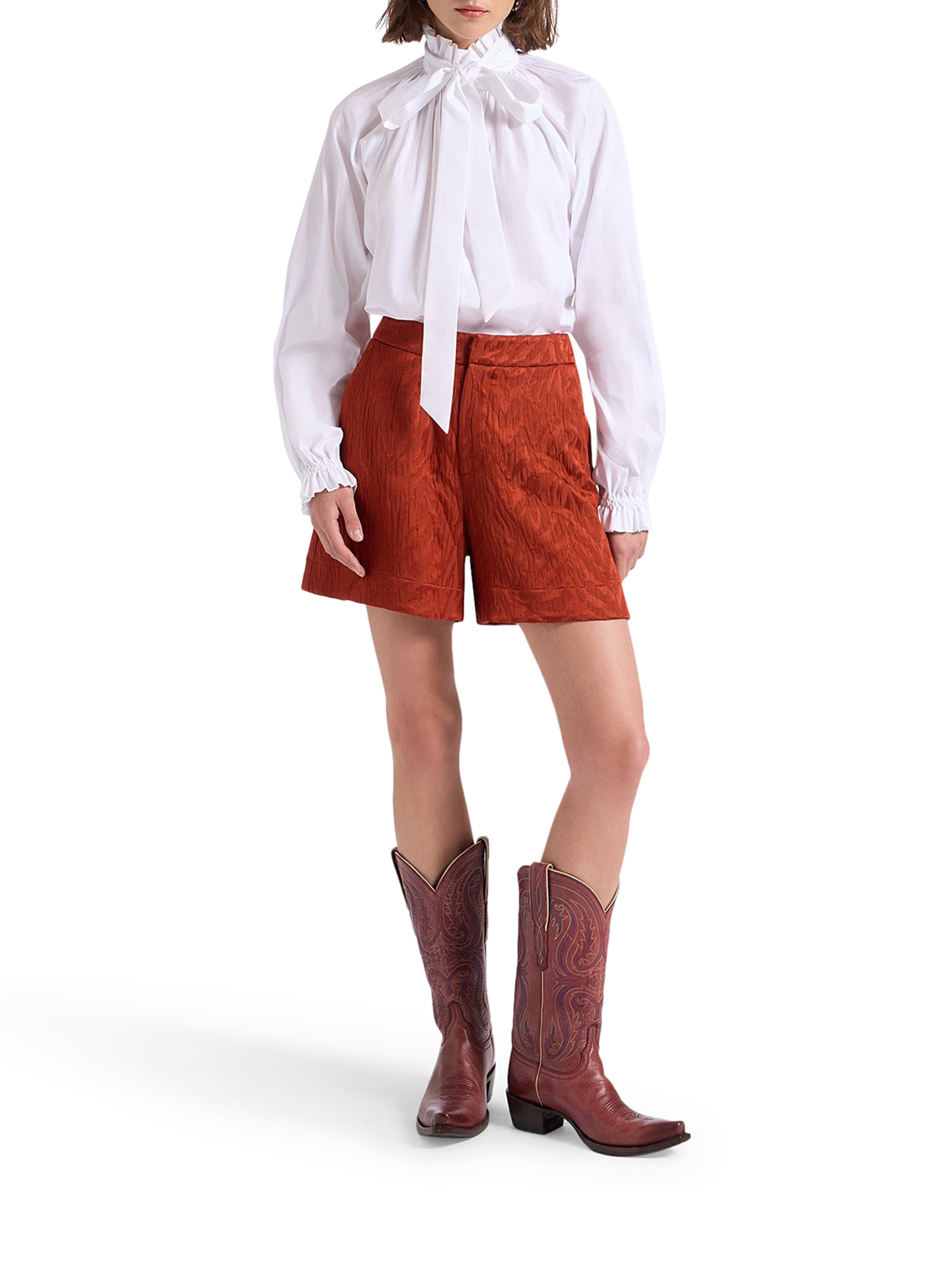 CERERE POPLIN BLOUSE SHI0120COT064SOLIDWH01 (La DoubleJ / シャツ・ブラウス ) | La DoubleJ (ラダブルジェイ)(1)