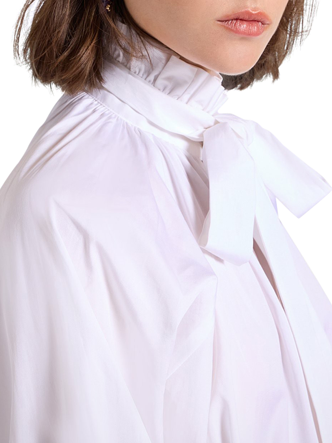 CERERE POPLIN BLOUSE SHI0120COT064SOLIDWH01 (La DoubleJ / シャツ・ブラウス ) | La DoubleJ (ラダブルジェイ)(5)