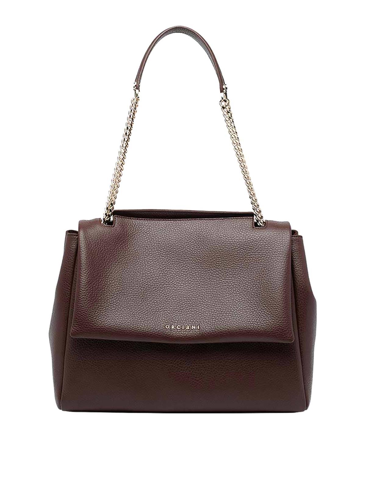 Caff Medium Sveva Sense Shoulder Bag BC2006SSECAFFE (ORCIANI / ハンドバッグ・ショルダーバッグ ) | ORCIANI (オルチアーニ)