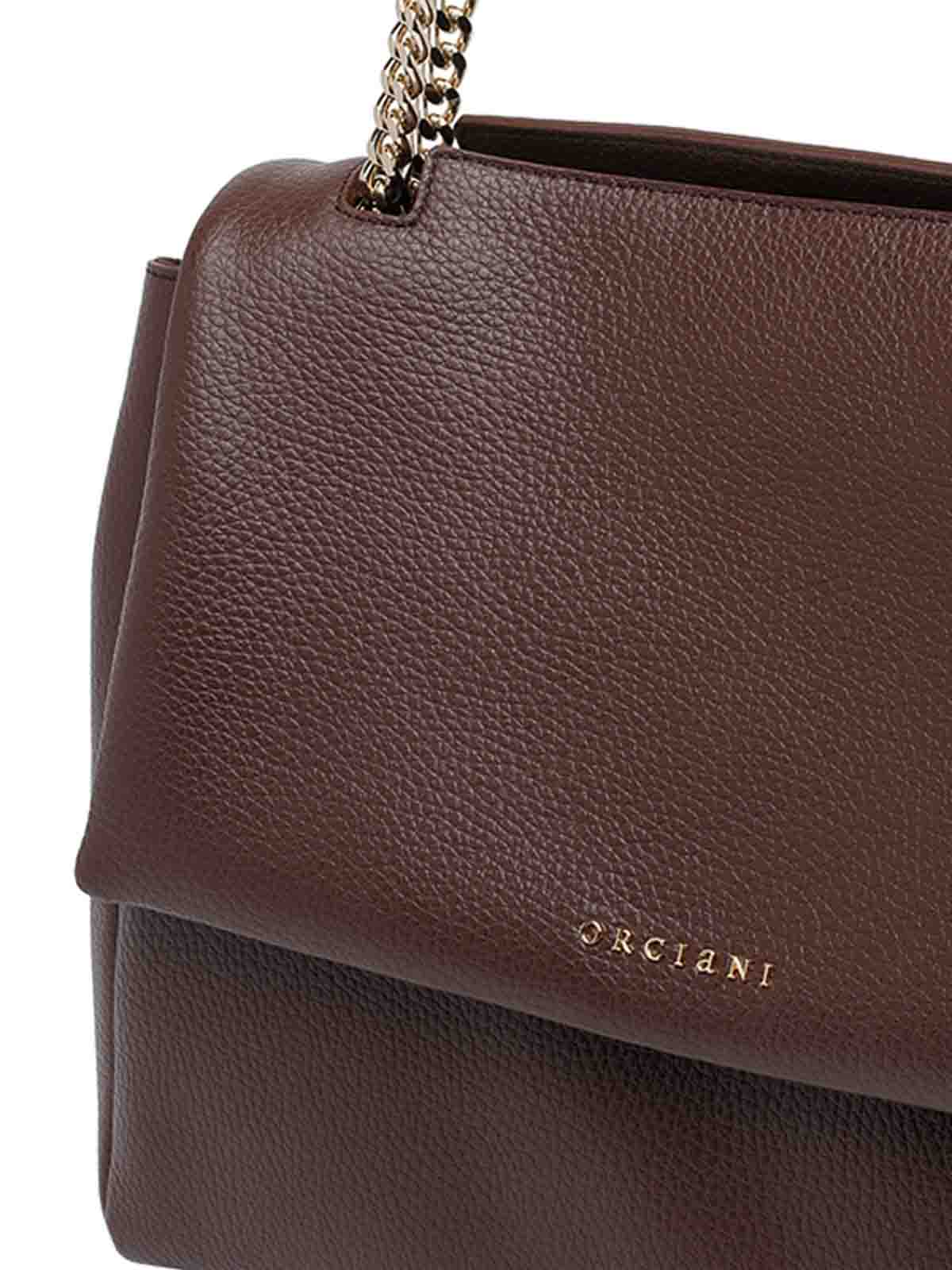 Caff Medium Sveva Sense Shoulder Bag BC2006SSECAFFE (ORCIANI / ハンドバッグ・ショルダーバッグ ) | ORCIANI (オルチアーニ)(3)