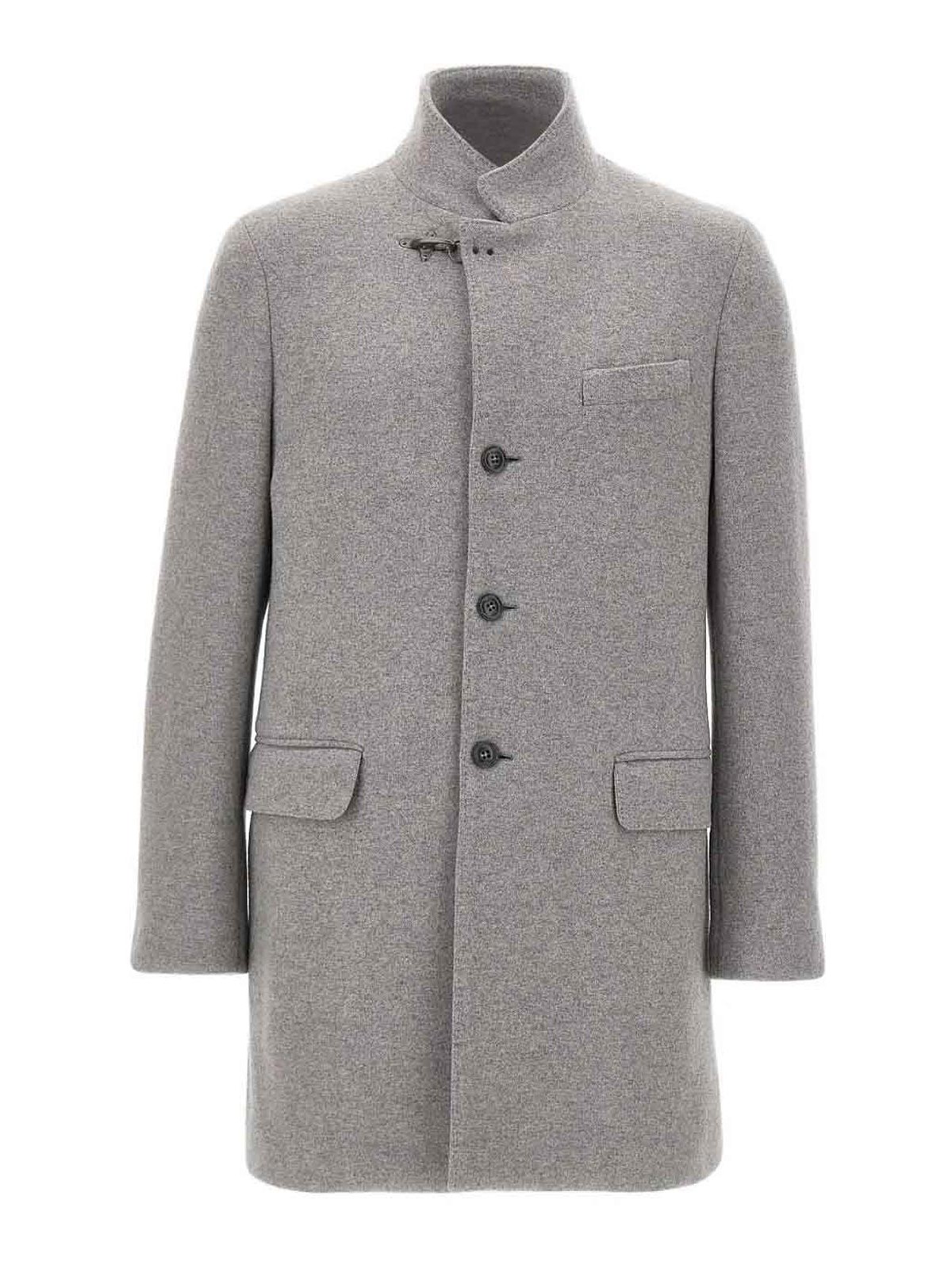 New Duty Coat Grigio NAM5451025JXLQB201 (Fay / コート ) | Fay (フェイ)