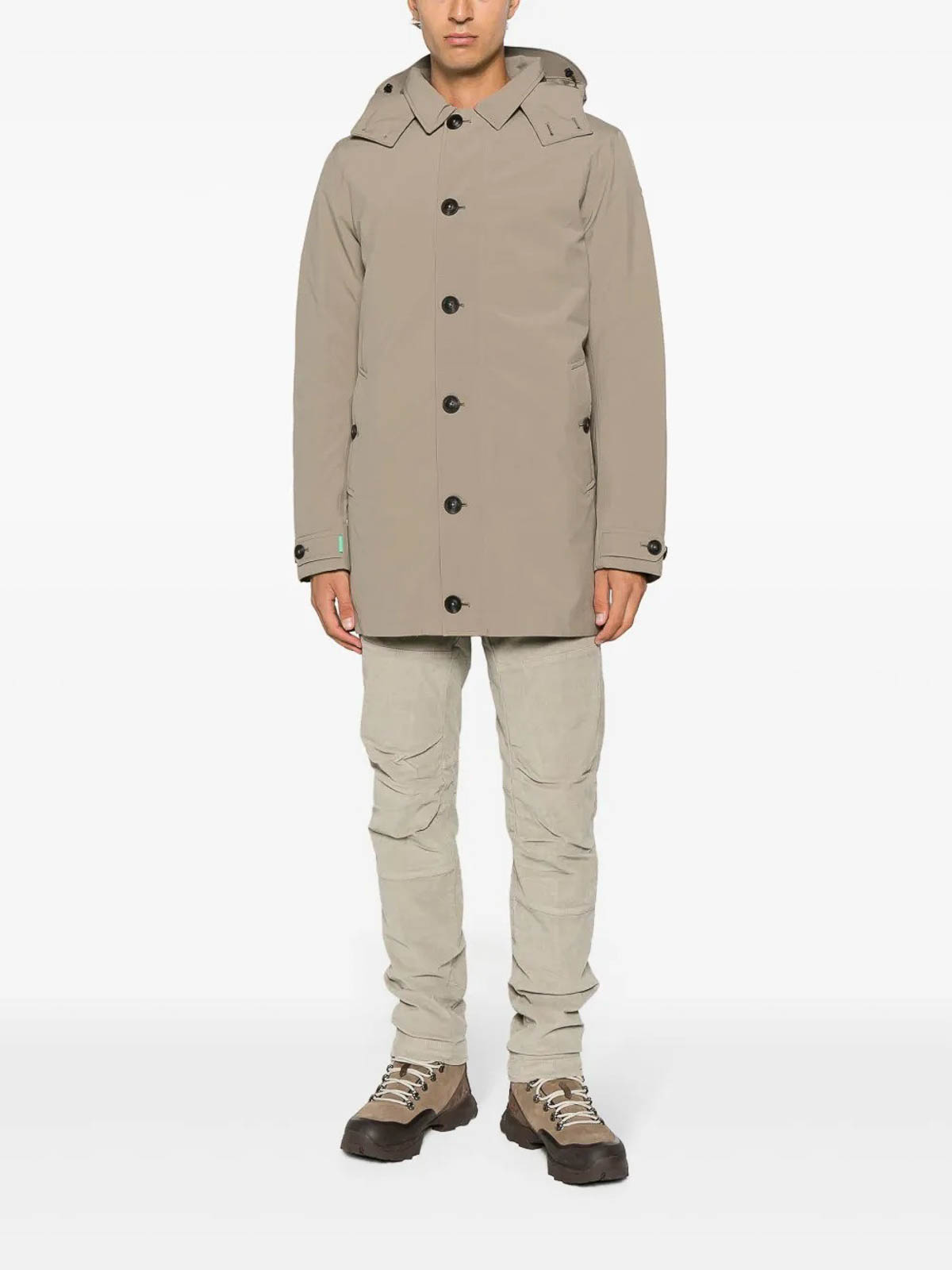 Euloph Coat Hoodie Grey D41368MGRIN1740021 (SAVE THE DUCK / コート ) | SAVE THE DUCK (セイブ ザ ダック)(1)