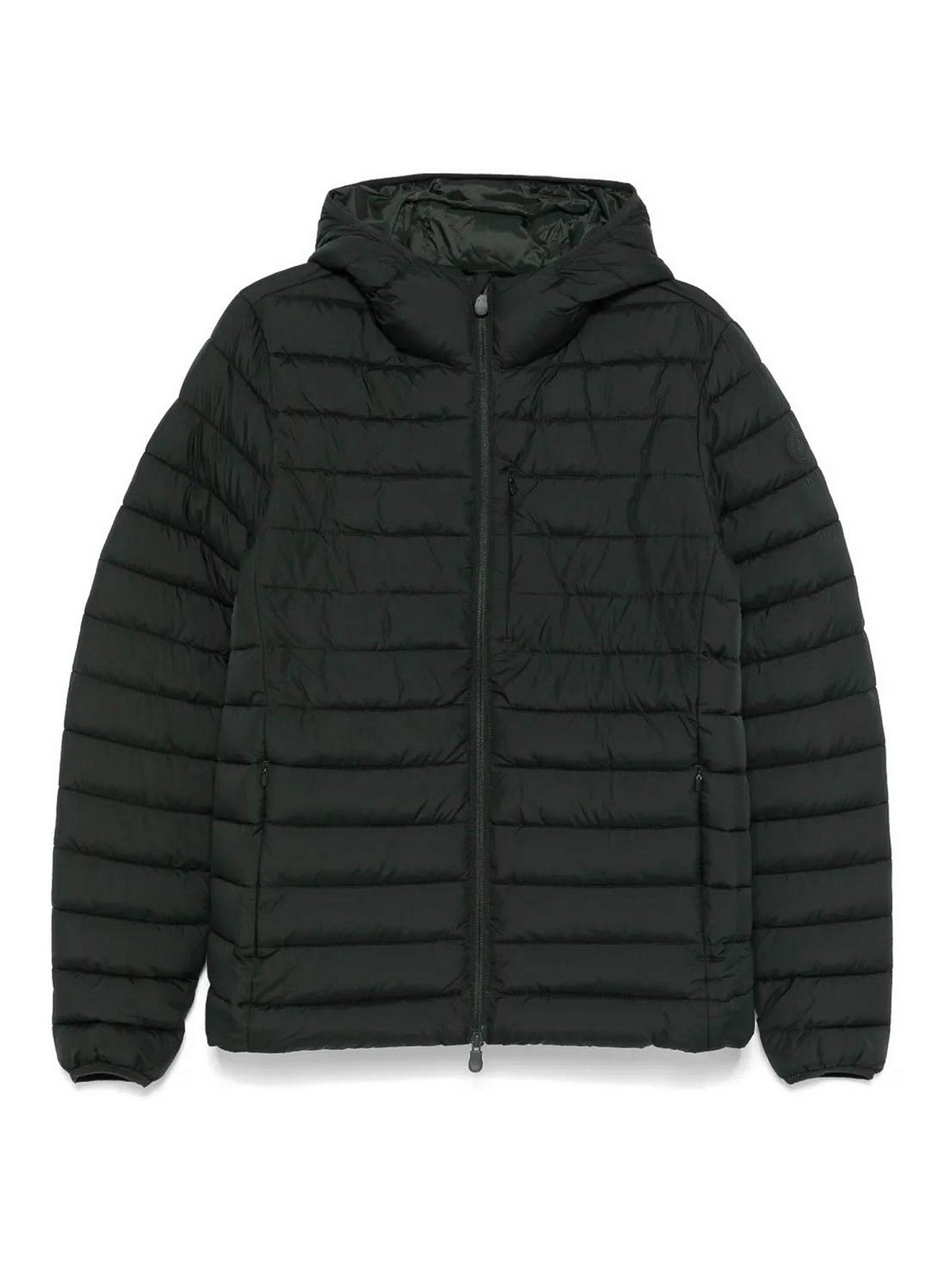Juncus Hooded Jacket Green Black D31273MMIRO2150030 (SAVE THE DUCK / ダウンジャケット・コート ) | SAVE THE DUCK (セイブ ザ ダック)