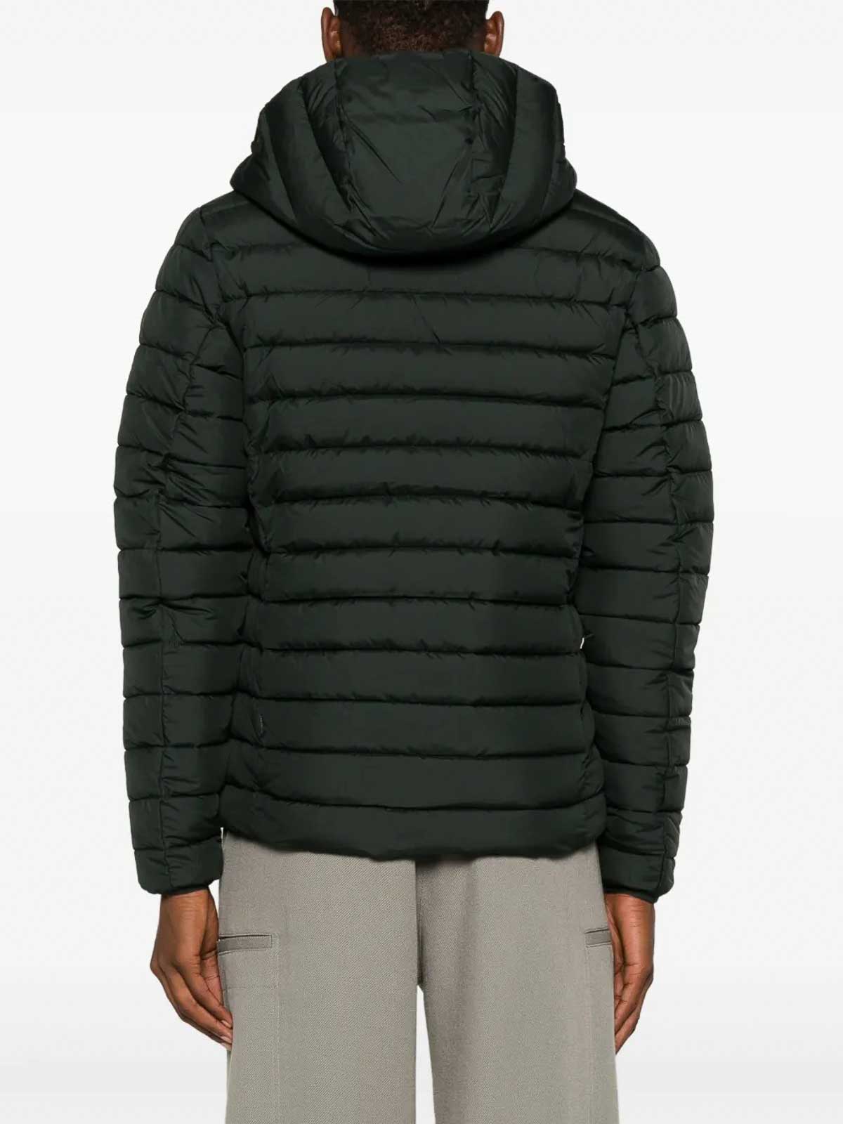 Juncus Hooded Jacket Green Black D31273MMIRO2150030 (SAVE THE DUCK / ダウンジャケット・コート ) | SAVE THE DUCK (セイブ ザ ダック)(3)