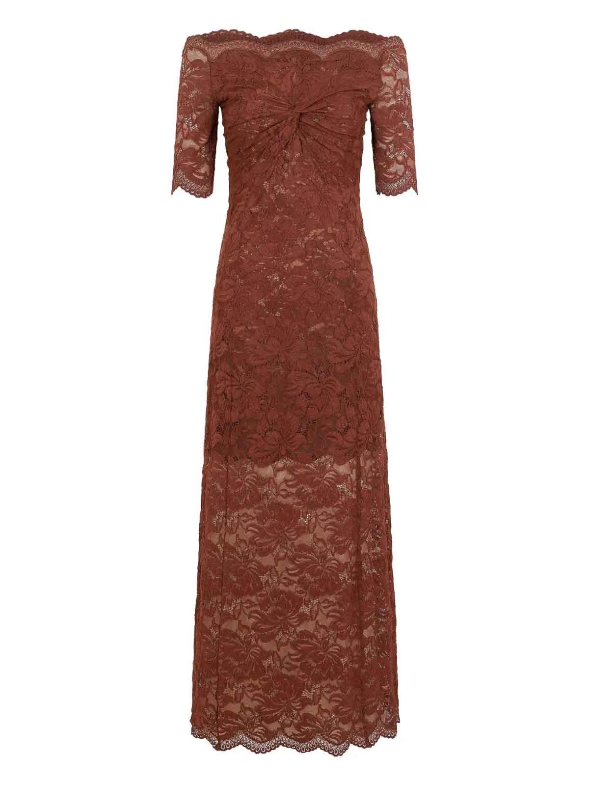 Midi Pizzo Cinnamon dress 5JJRO106PA0170P237 (Rabanne / ワンピース・ドレス・オールインワン ) | Rabanne (ラバンヌ)(1)