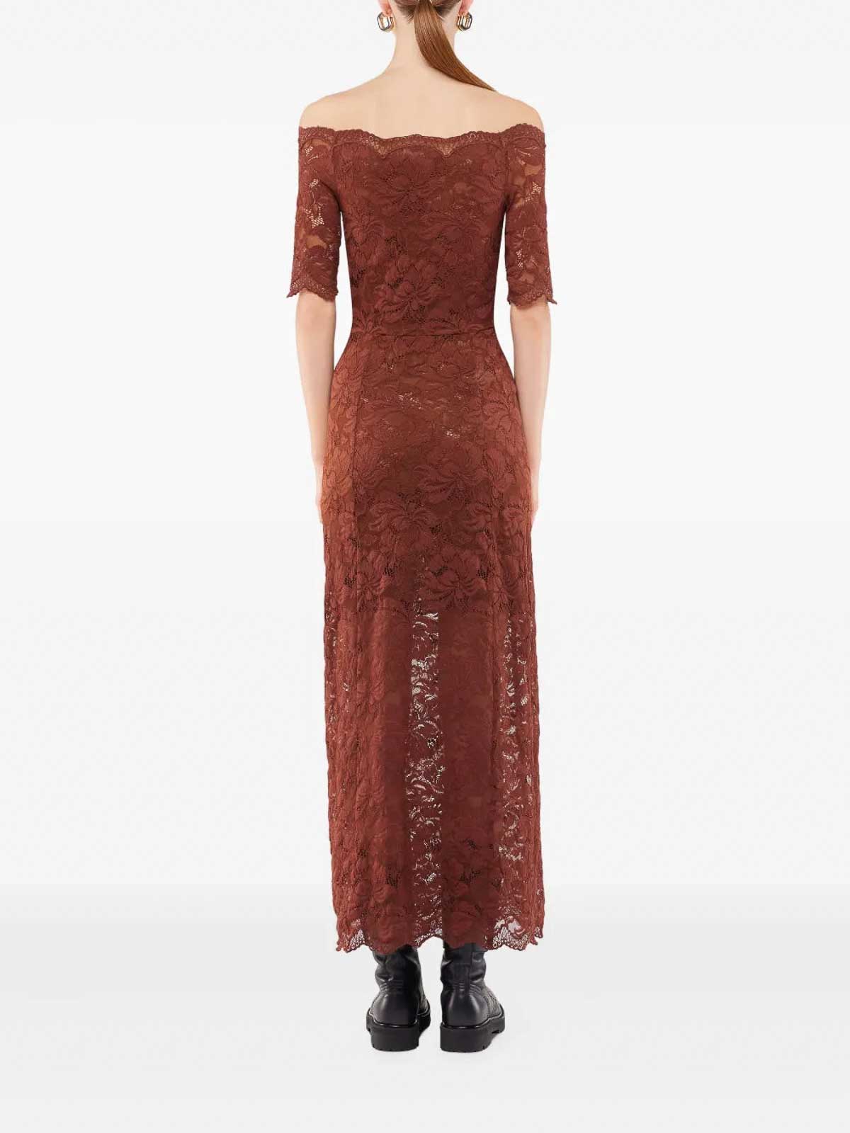 Midi Pizzo Cinnamon dress 5JJRO106PA0170P237 (Rabanne / ワンピース・ドレス・オールインワン ) | Rabanne (ラバンヌ)(4)