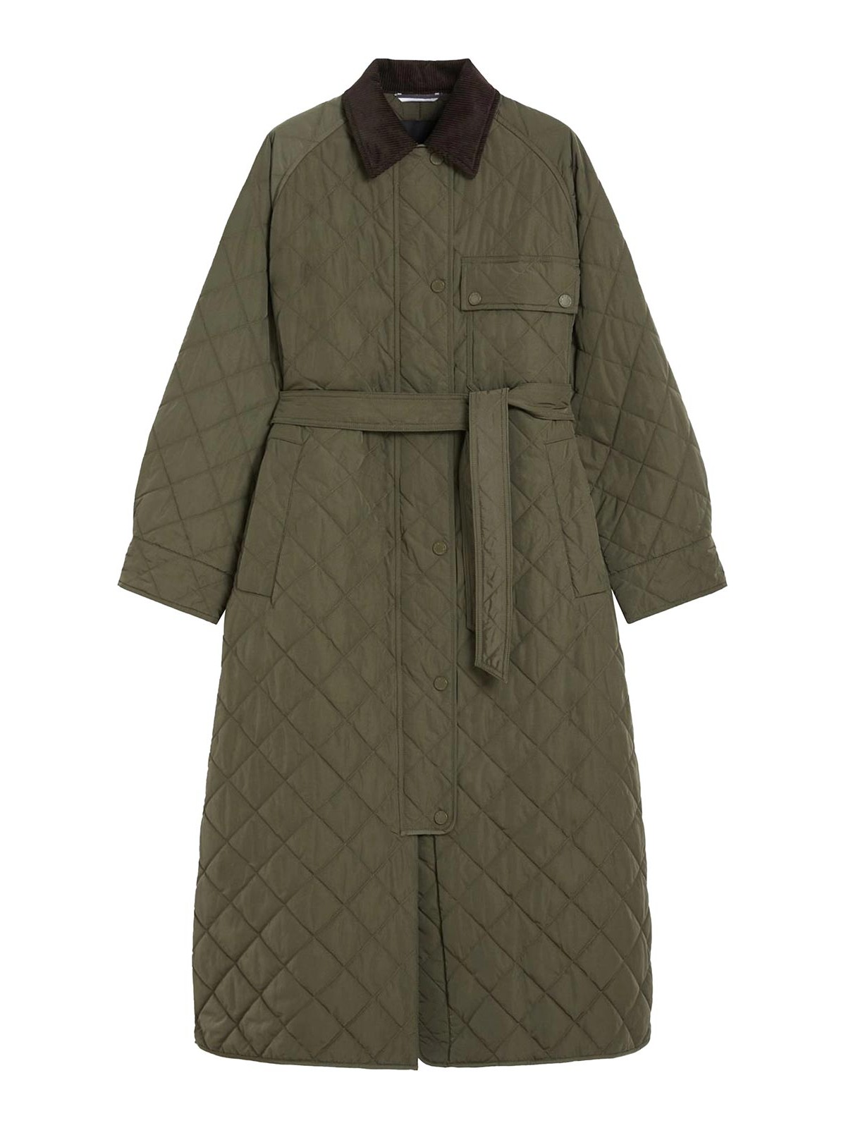 Padded coat Kaki pampering 2525496092600007 (Weekend Max Mara / コート ) | Weekend Max Mara (ウィークエンド マックスマーラ)