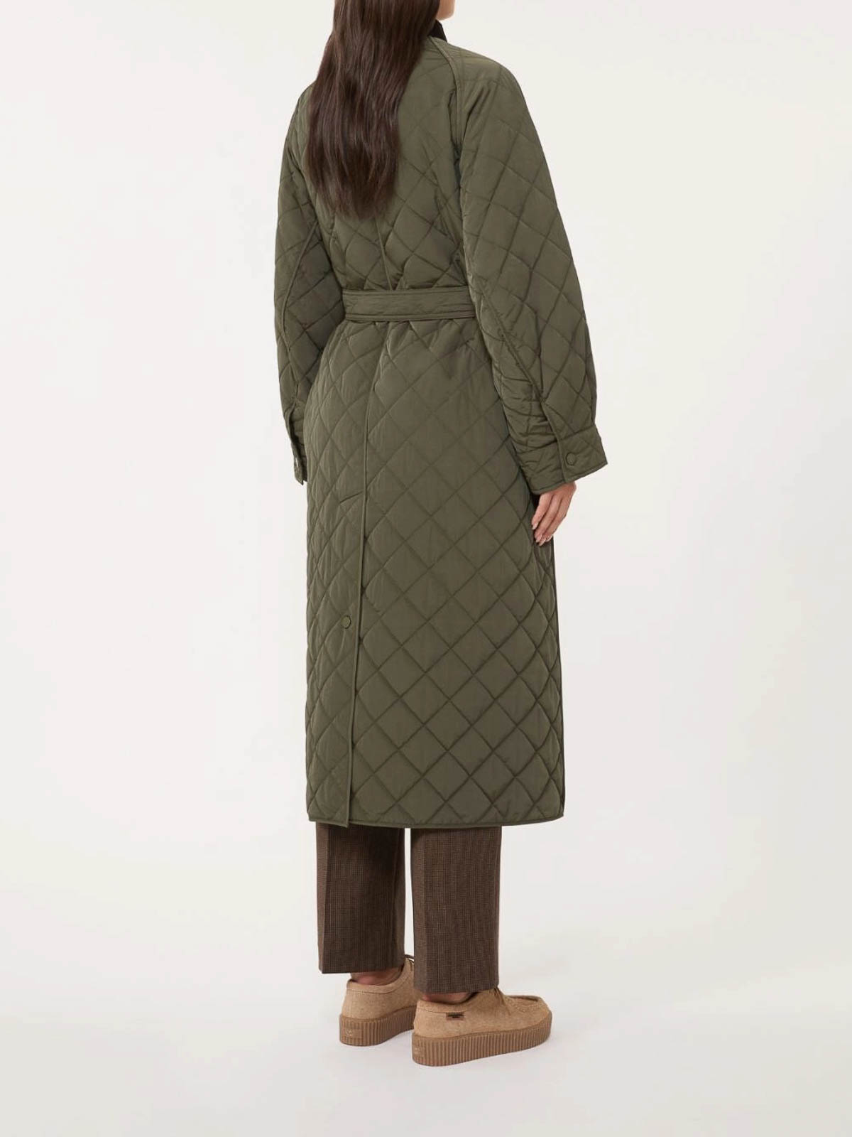 Padded coat Kaki pampering 2525496092600007 (Weekend Max Mara / コート ) | Weekend Max Mara (ウィークエンド マックスマーラ)(3)